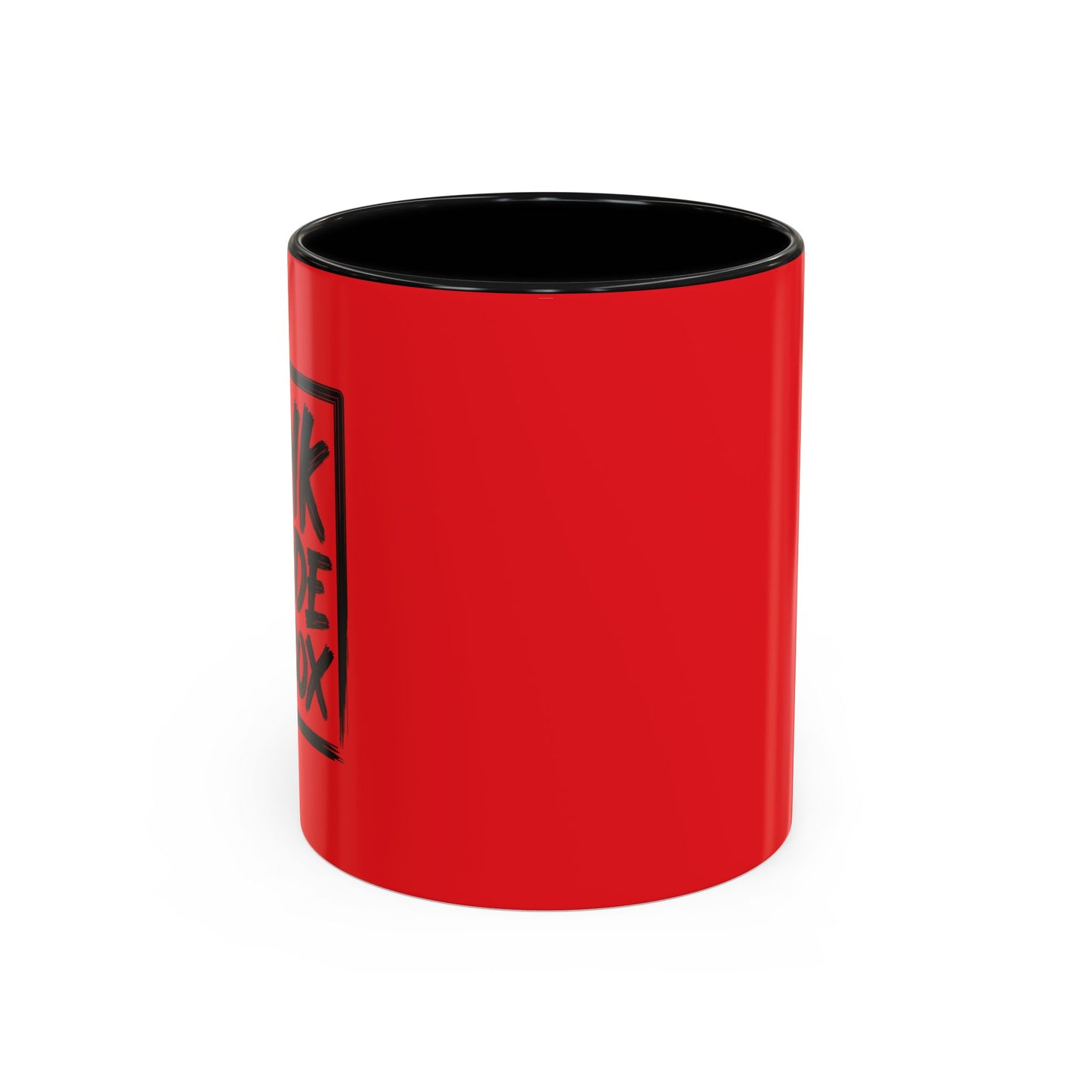 Think Outside The Box Accent Coffee Mug (11, 15oz)