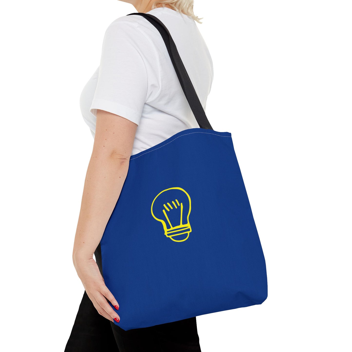Drawing Light Bulb Tote Bag (AOP)