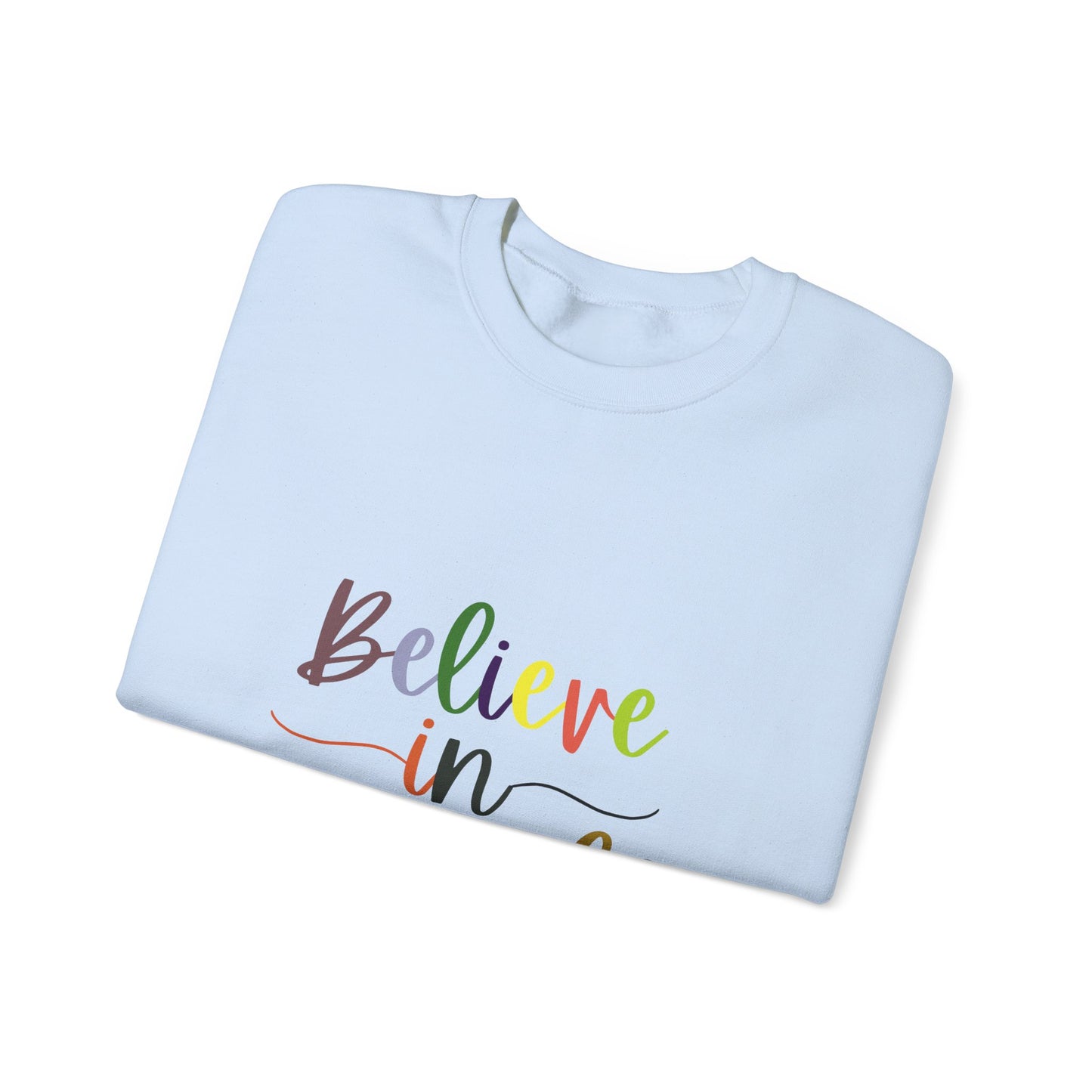 Believe In Your Self Unisex Heavy Blend™ Crewneck Sweatshirt
