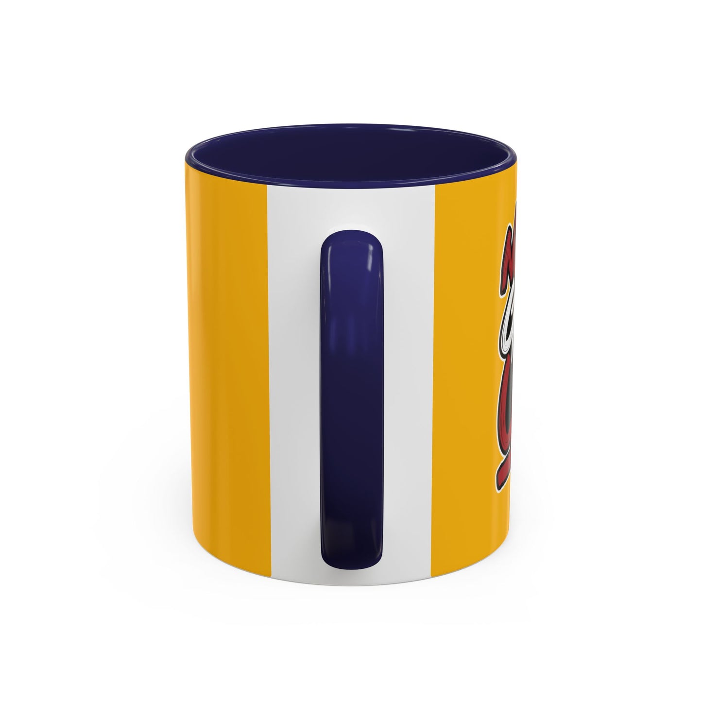 Never Give Up Accent Coffee Mug (11, 15oz)