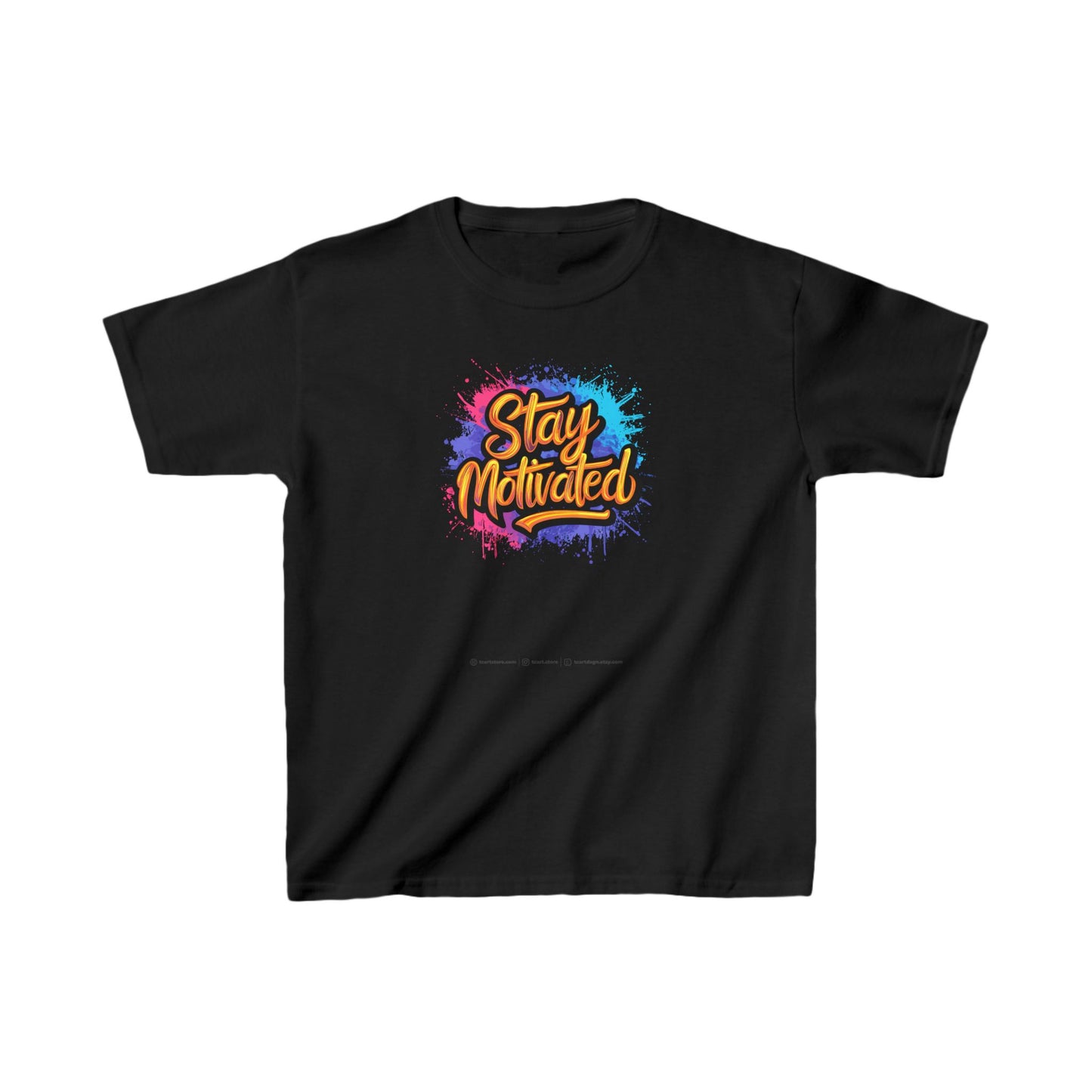 Stay Motivated Kids Heavy Cotton™ Tee