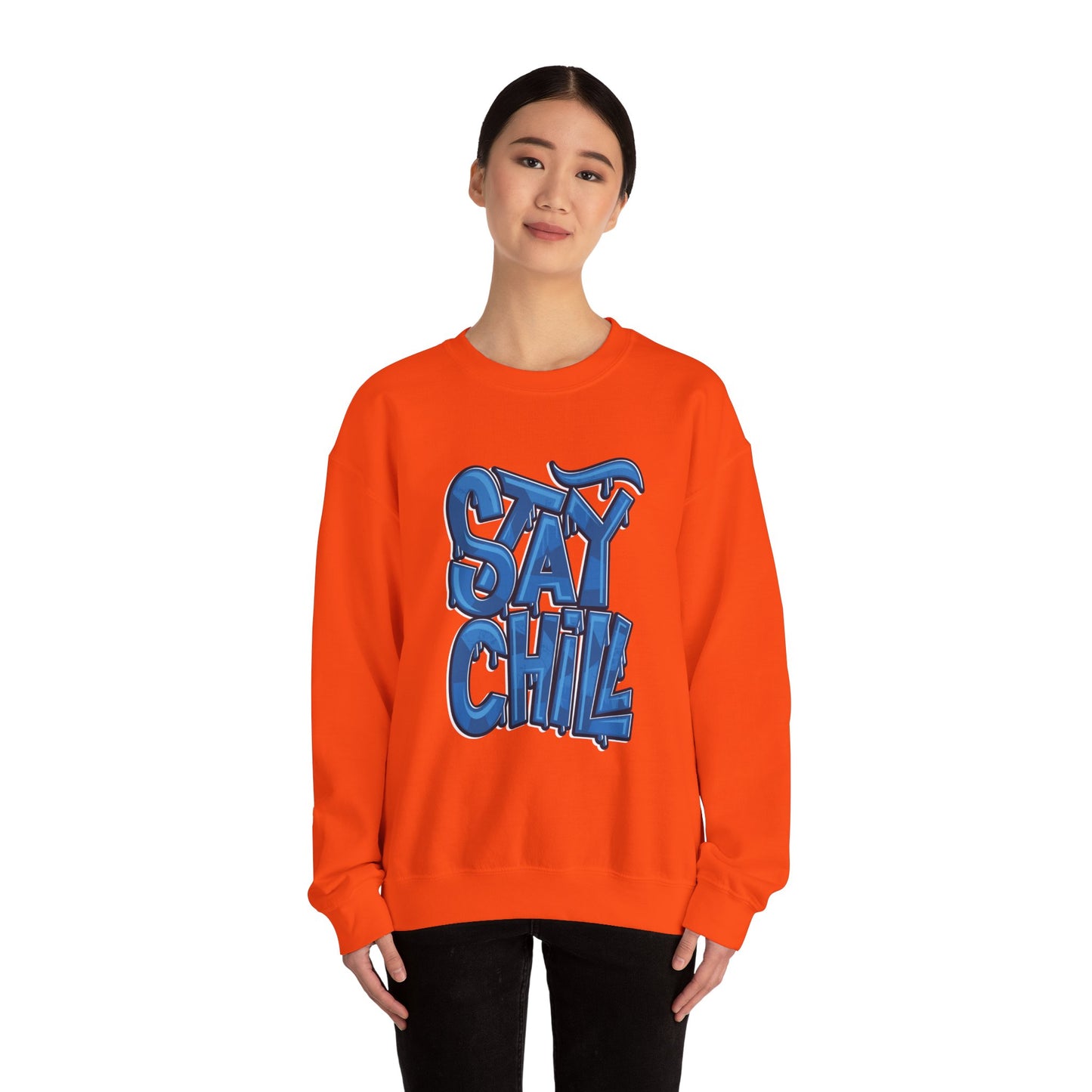 Stay Chill Unisex Heavy Blend™ Crewneck Sweatshirt