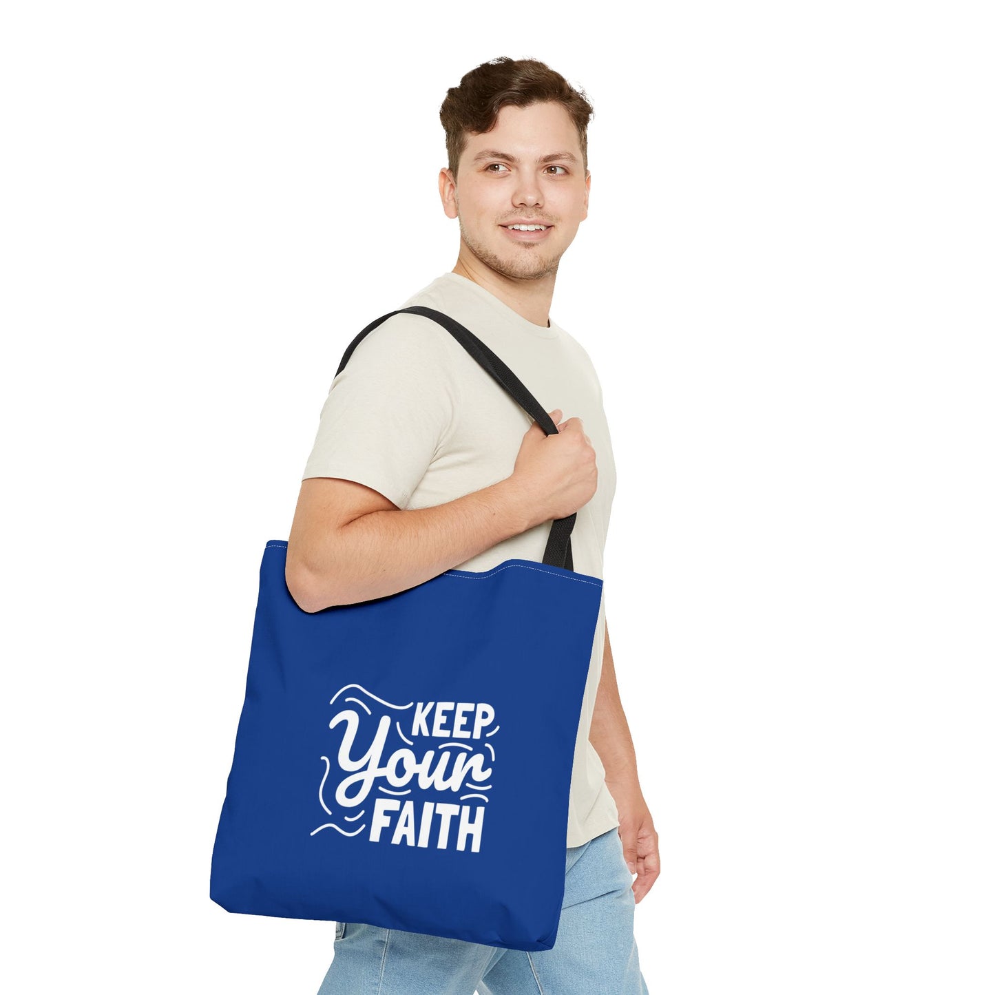 Keep Your Faith Tote Bag (AOP)