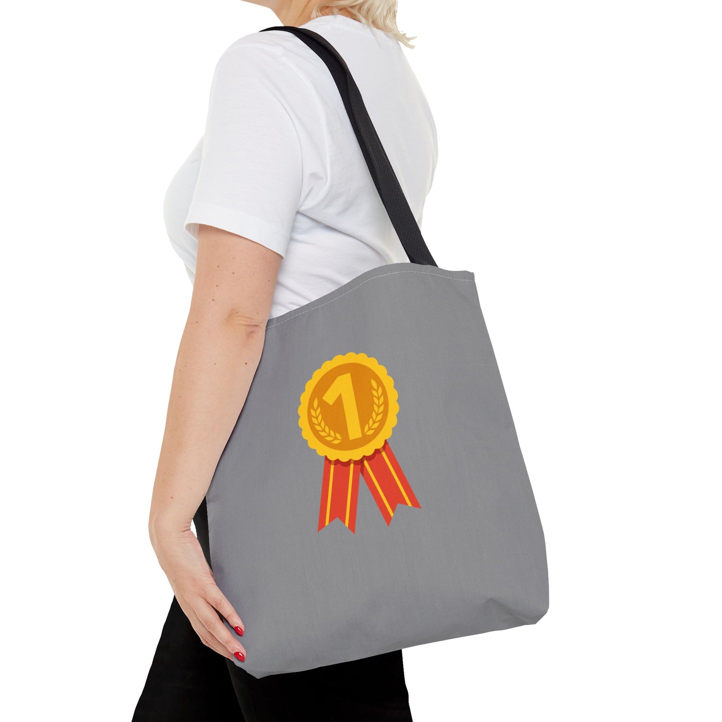 Gold Medal Symbol Tote Bag (AOP)