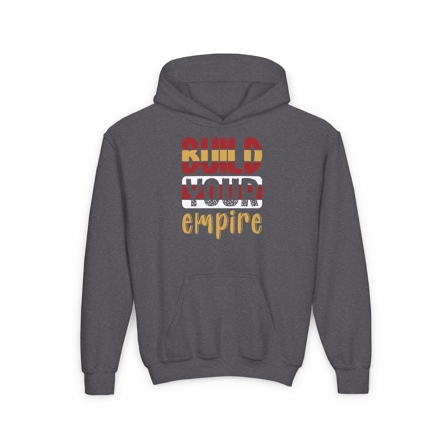 Build Your Empire Youth Heavy Blend Hooded Sweatshirt