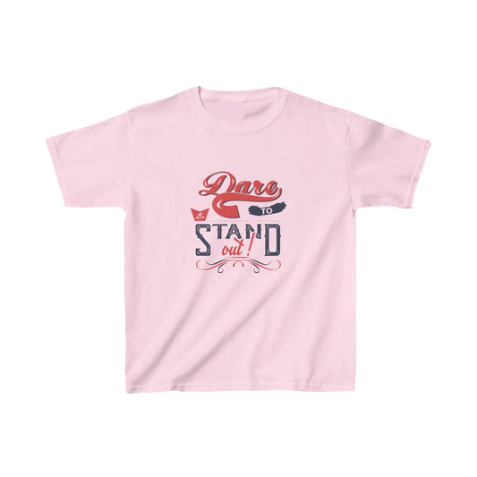 Dare To Stand Out Kids Heavy Cotton™ Tee