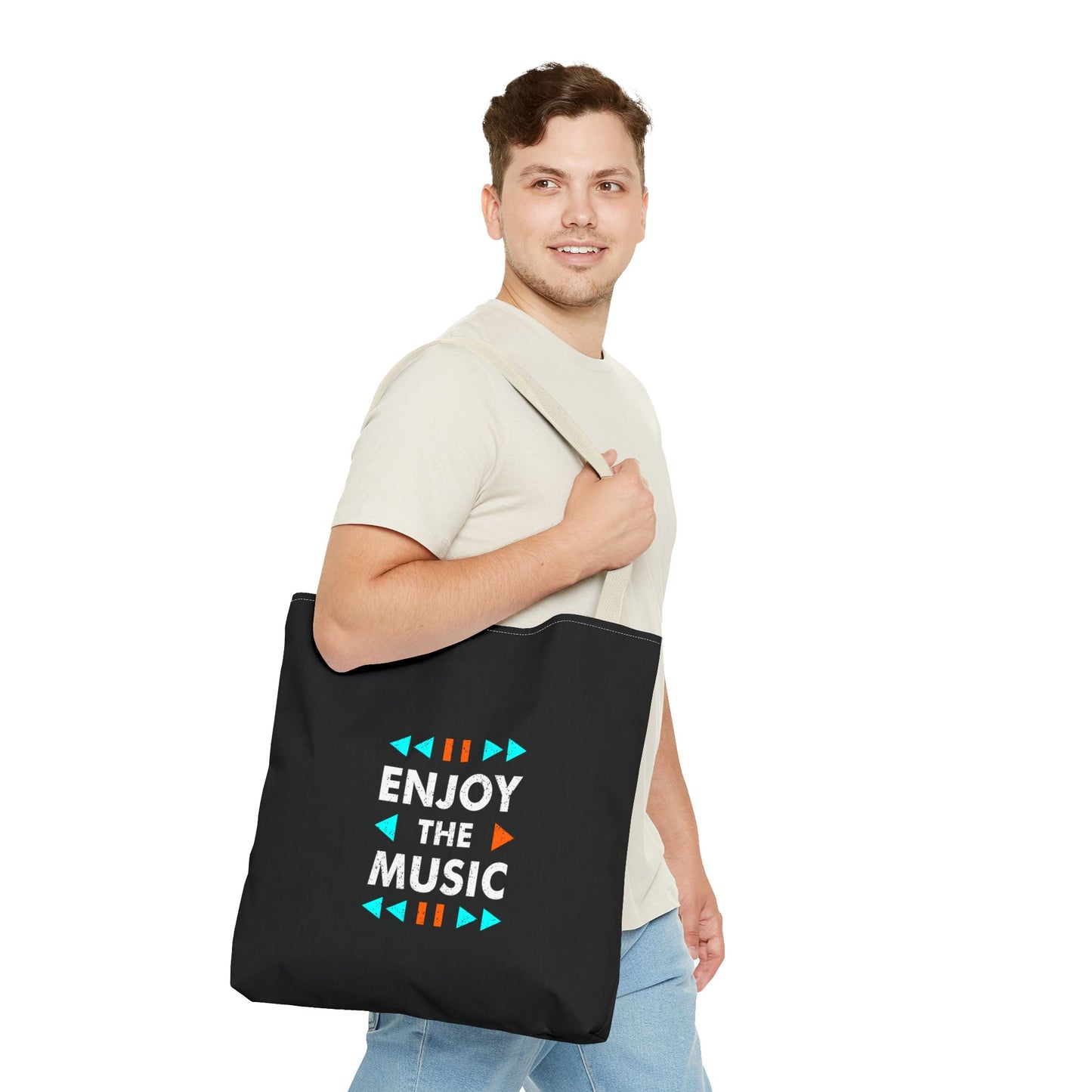 Enjoy The Music Tote Bag (AOP)