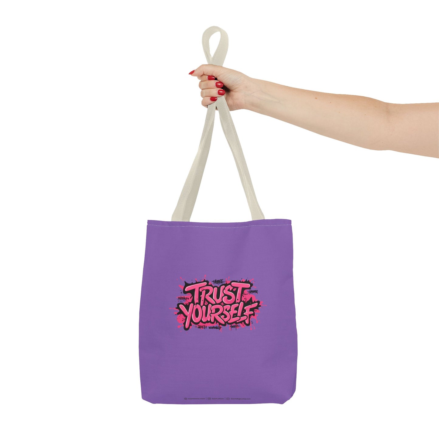 Trust Yourself Tote Bag (AOP)