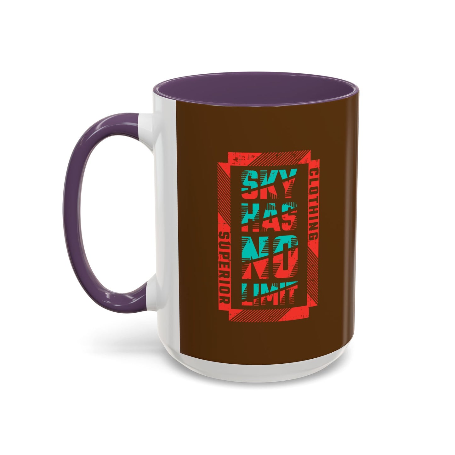 Sky Has No Limit Accent Coffee Mug (11, 15oz)