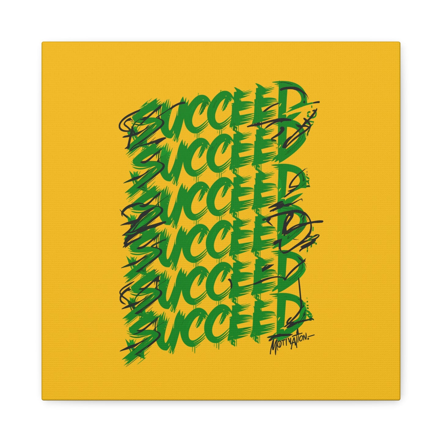 Succeed Matte Canvas, Stretched, 1.25"