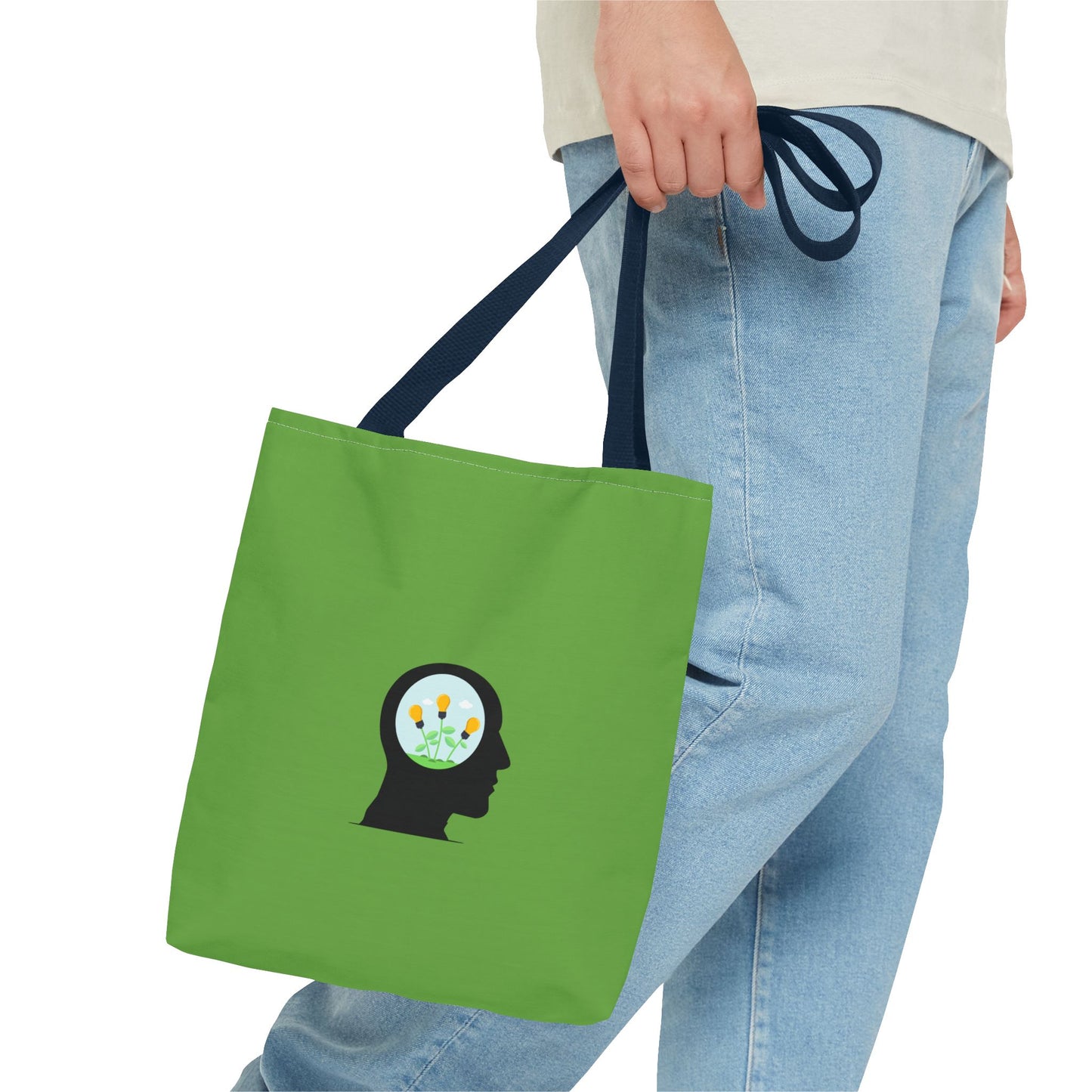 Mindset And Positive Thoughts Tote Bag (AOP)