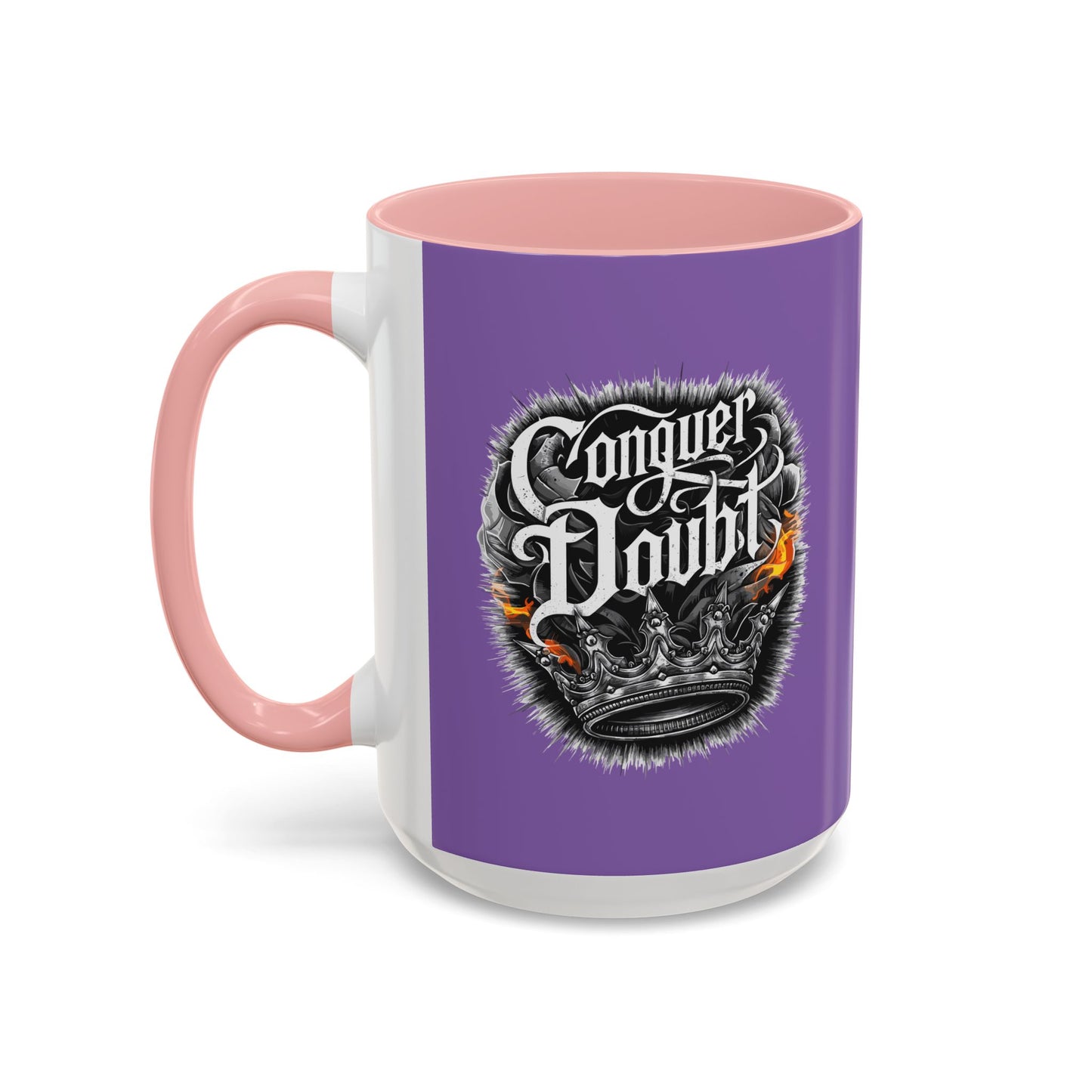 Conquer Doubt Accent Coffee Mug (11, 15oz)