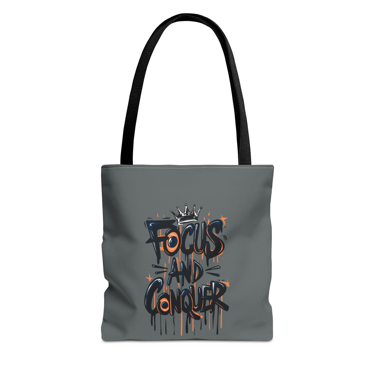 Focus And Conquer Tote Bag (AOP)