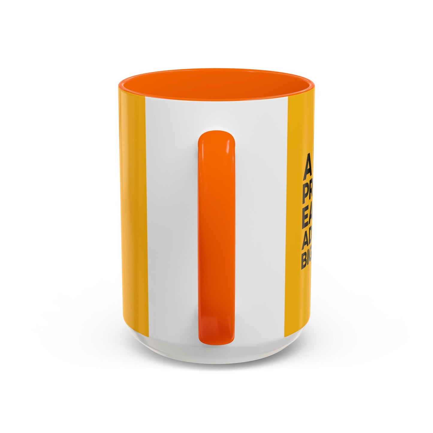 A Little Progress Each Day Adds Up To Big Results! Accent Coffee Mug (11, 15oz)
