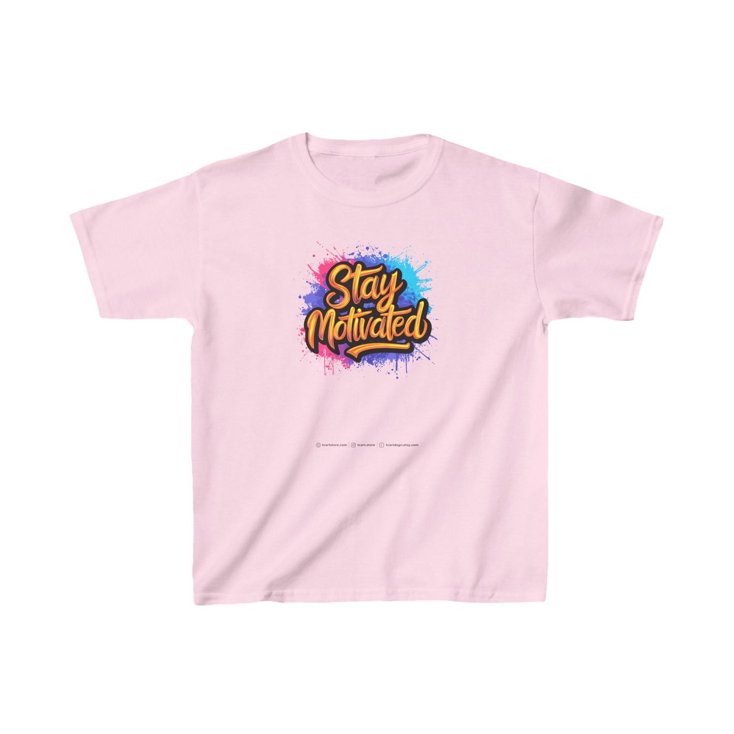Stay Motivated Kids Heavy Cotton™ Tee