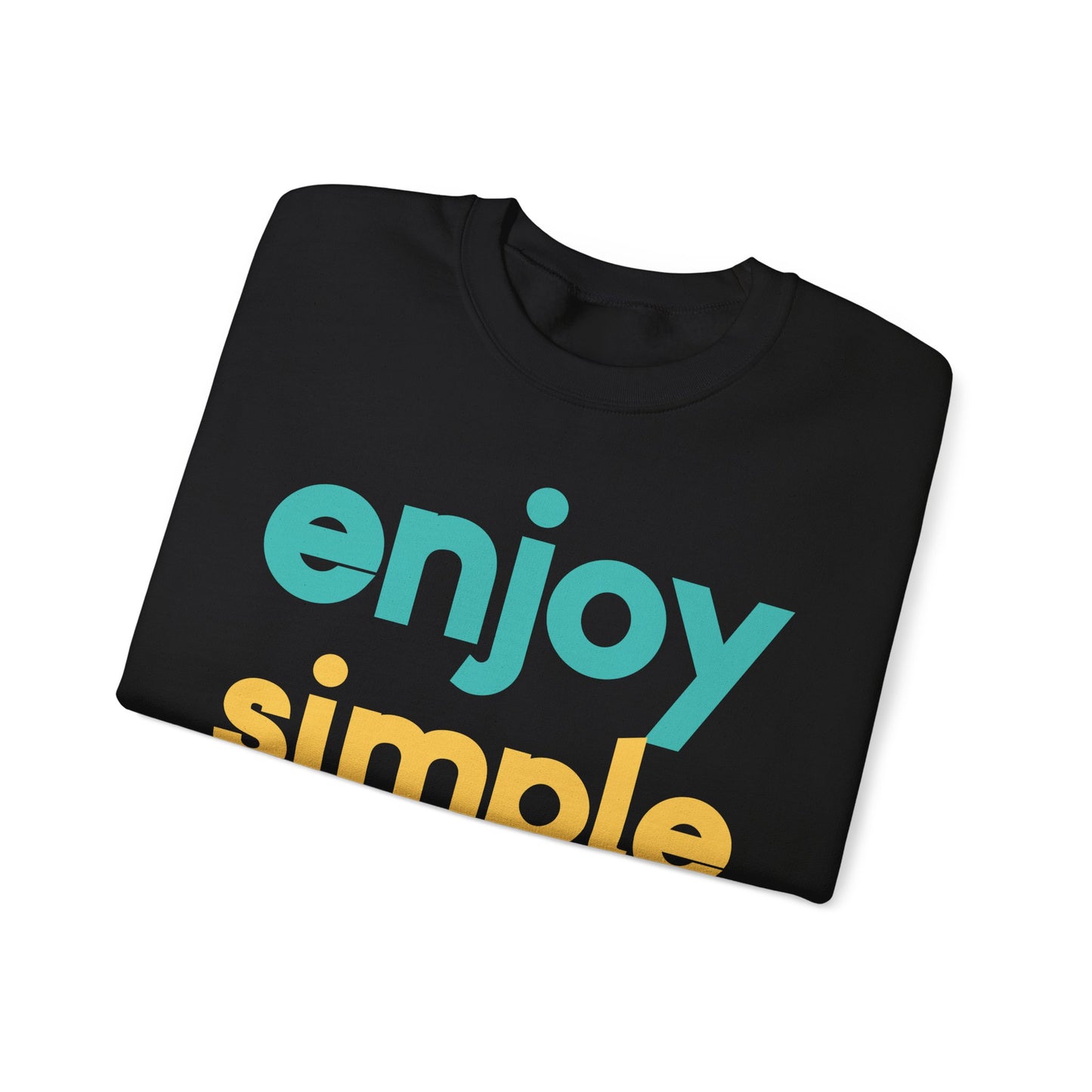 Enjoy Simple Things Unisex Heavy Blend™ Crewneck Sweatshirt