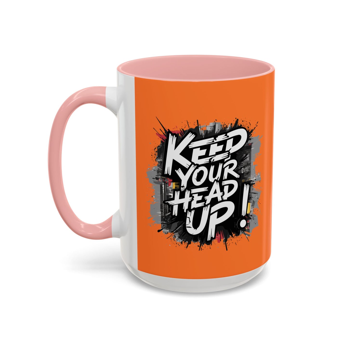 Keep Your Head Up! Accent Coffee Mug (11, 15oz)