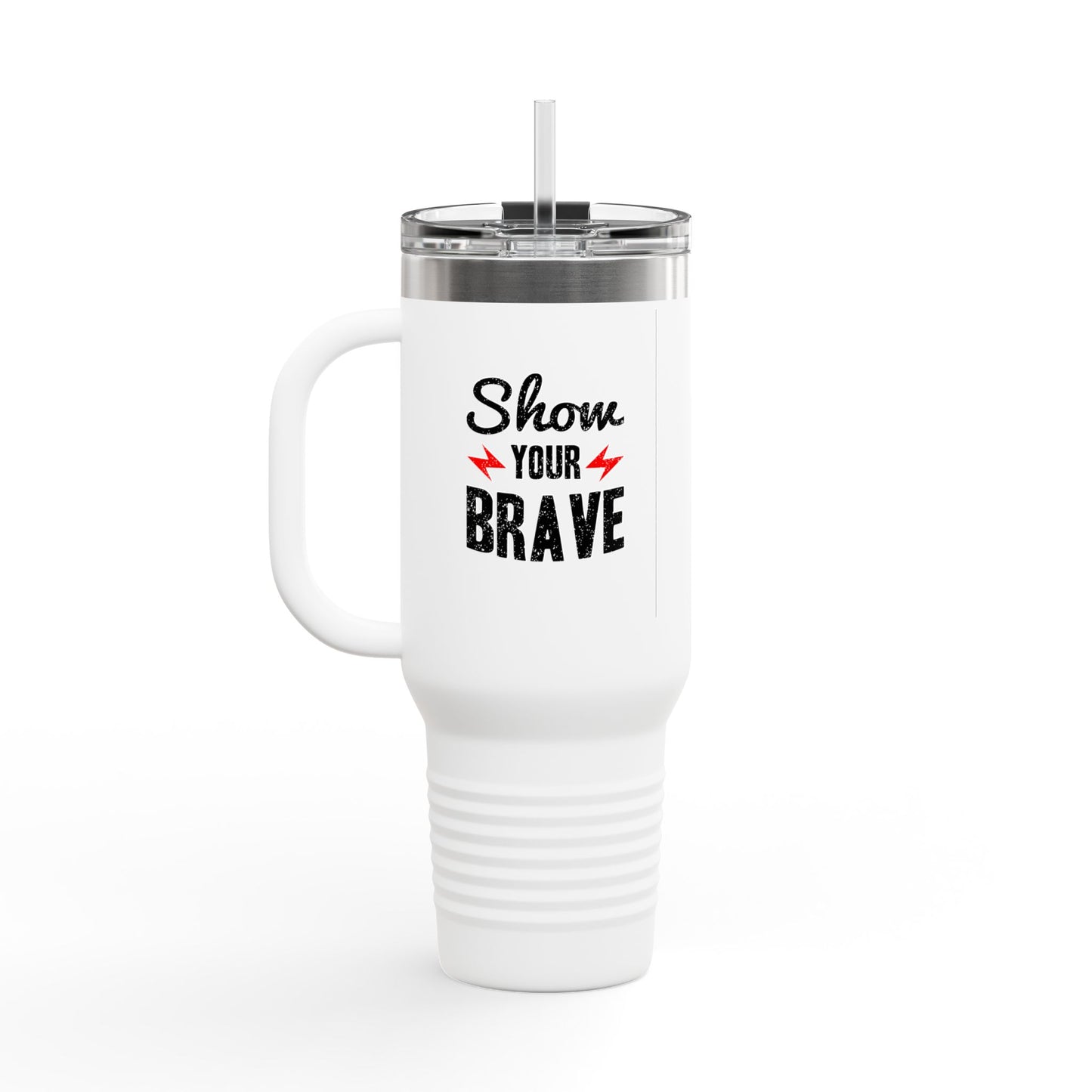 Show Your Brave Insulated Travel Mug, 40oz