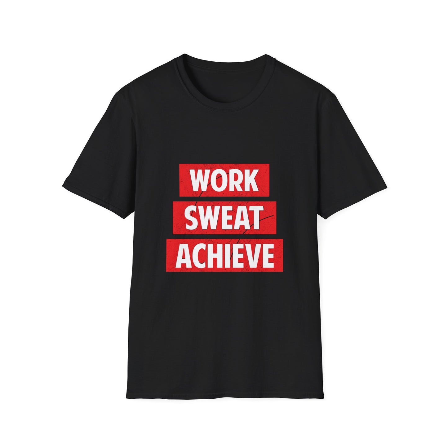 Work Sweat Achieve Unisex Softstyle T-Shirt