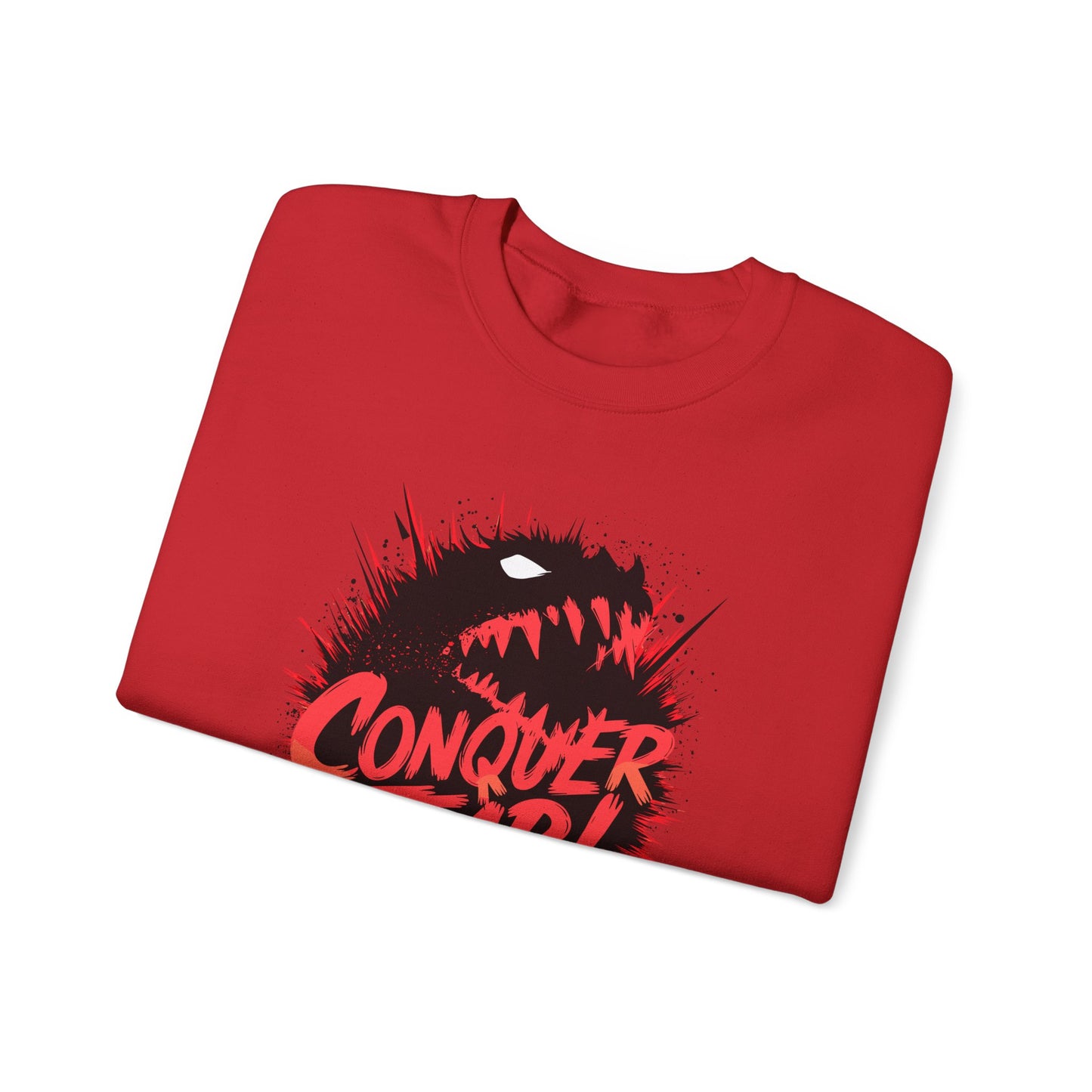 Conquer Fear! Unisex Heavy Blend™ Crewneck Sweatshirt