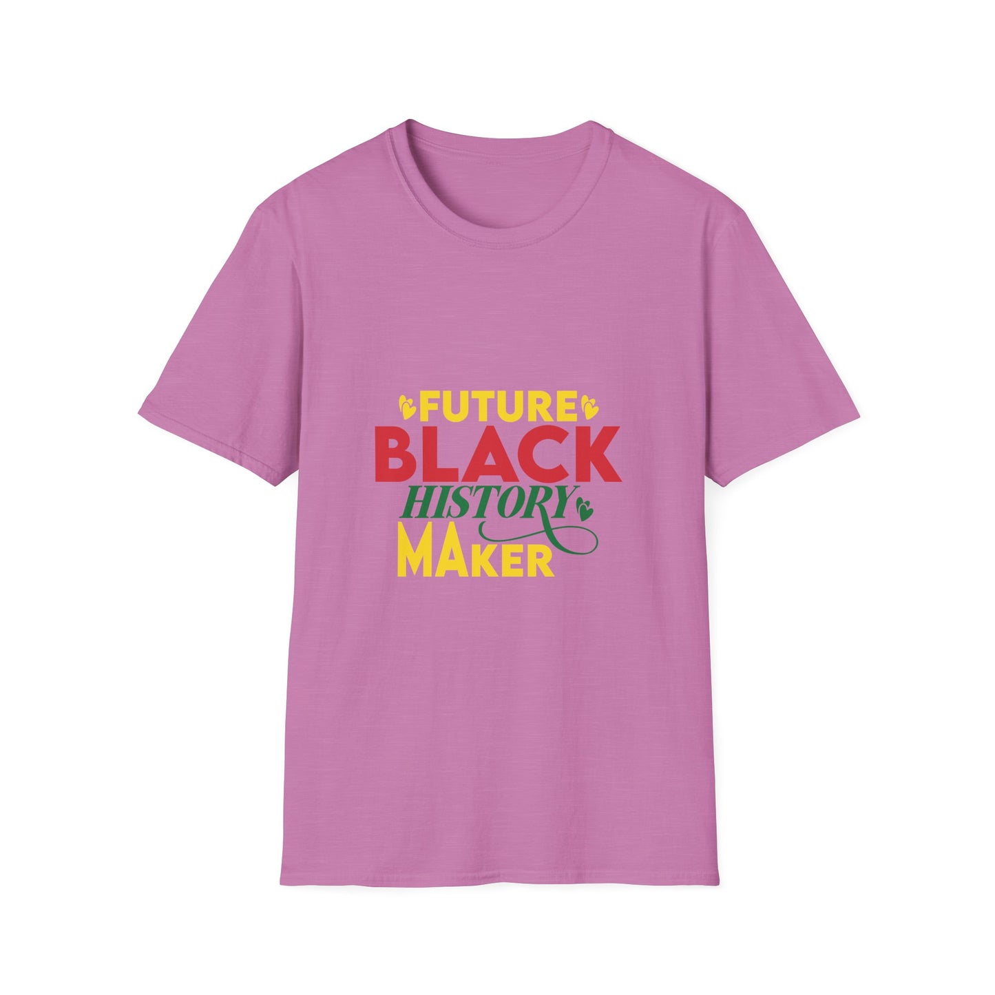 Future Black History Maker Unisex Softstyle T-Shirt