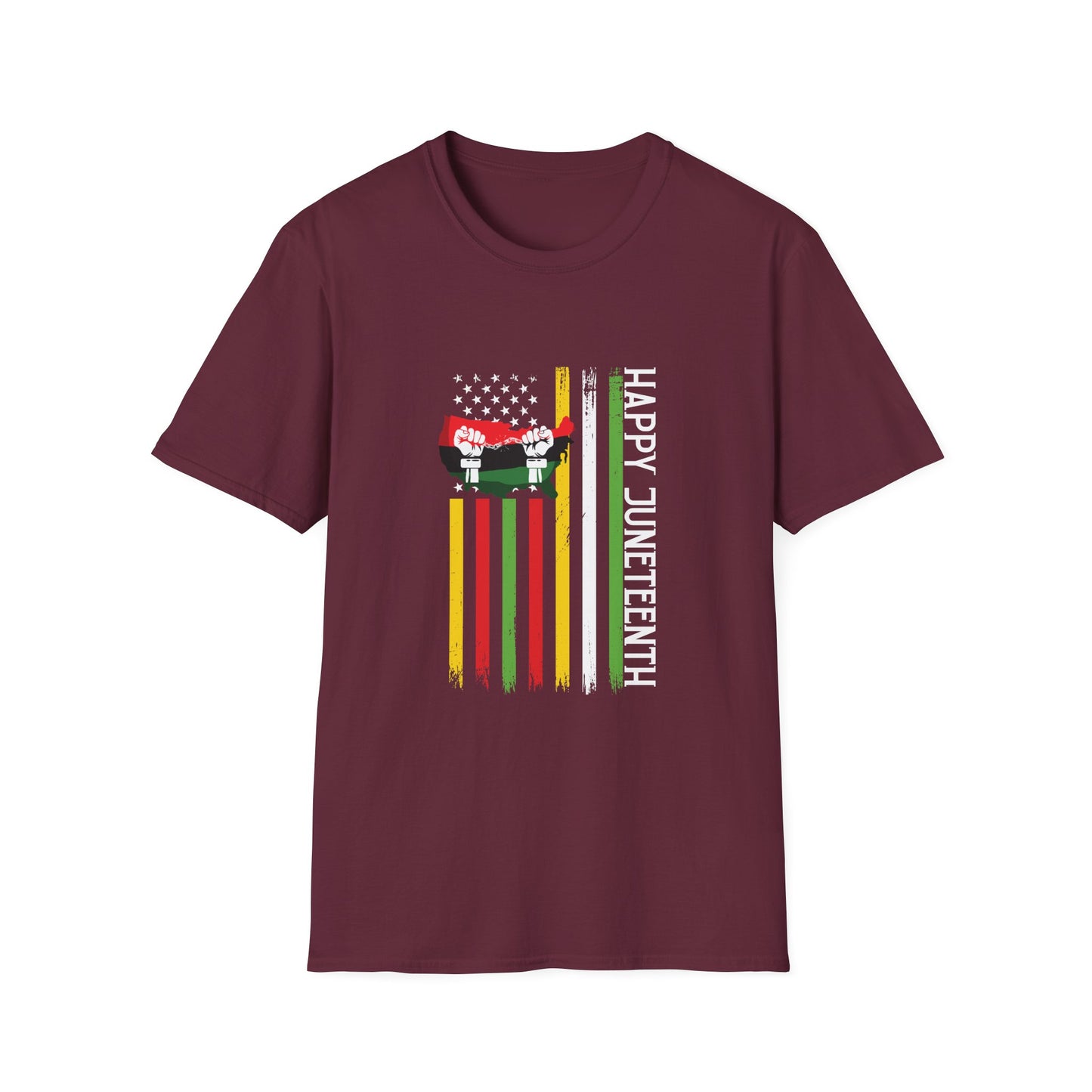 Happy Juneteenth  Unisex Softstyle T-Shirt