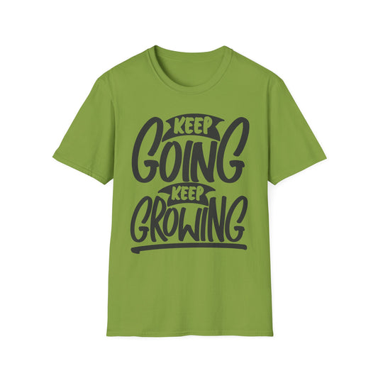Keep Going Keep Growing Unisex Softstyle T-Shirt