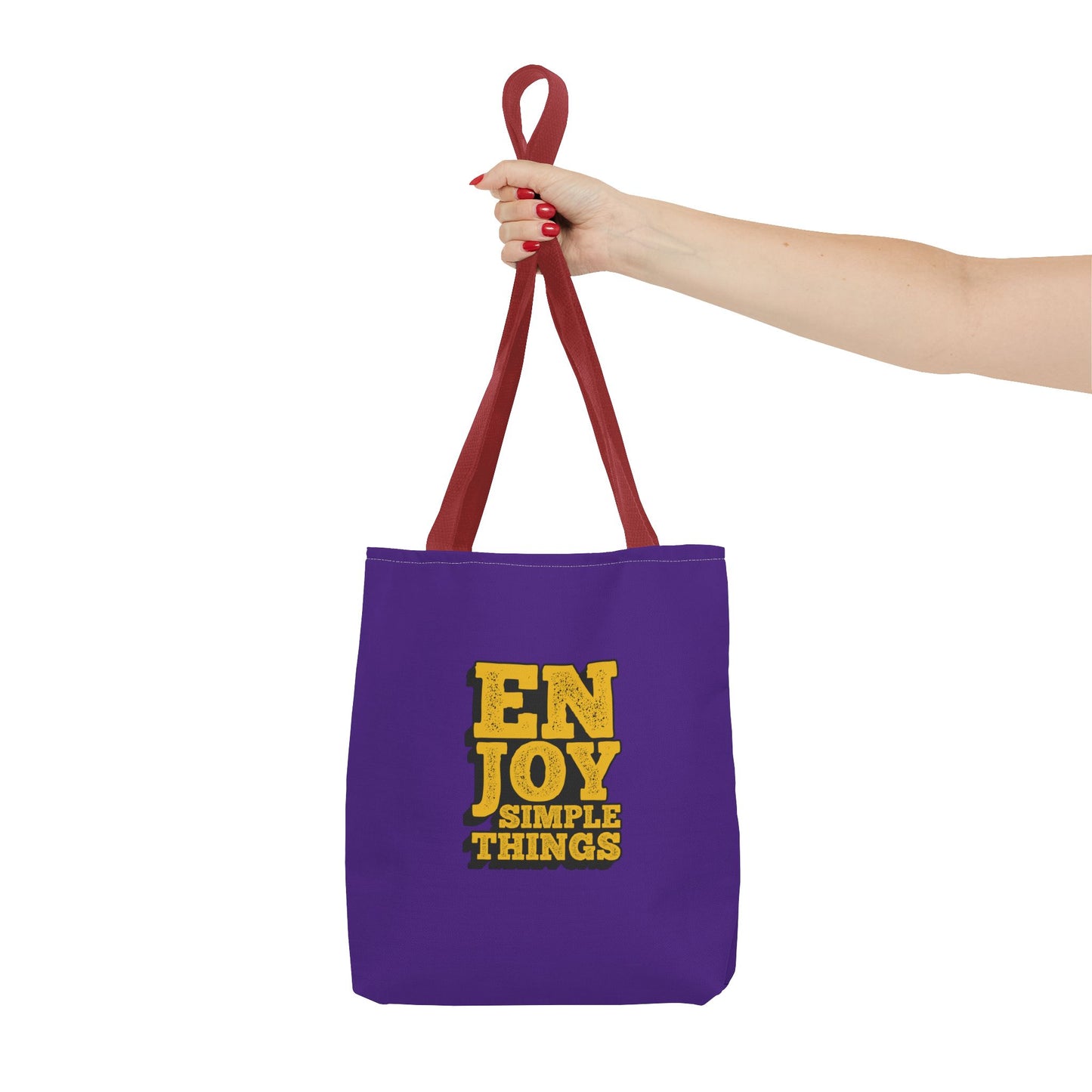 Enjoy Simple Things Tote Bag (AOP)