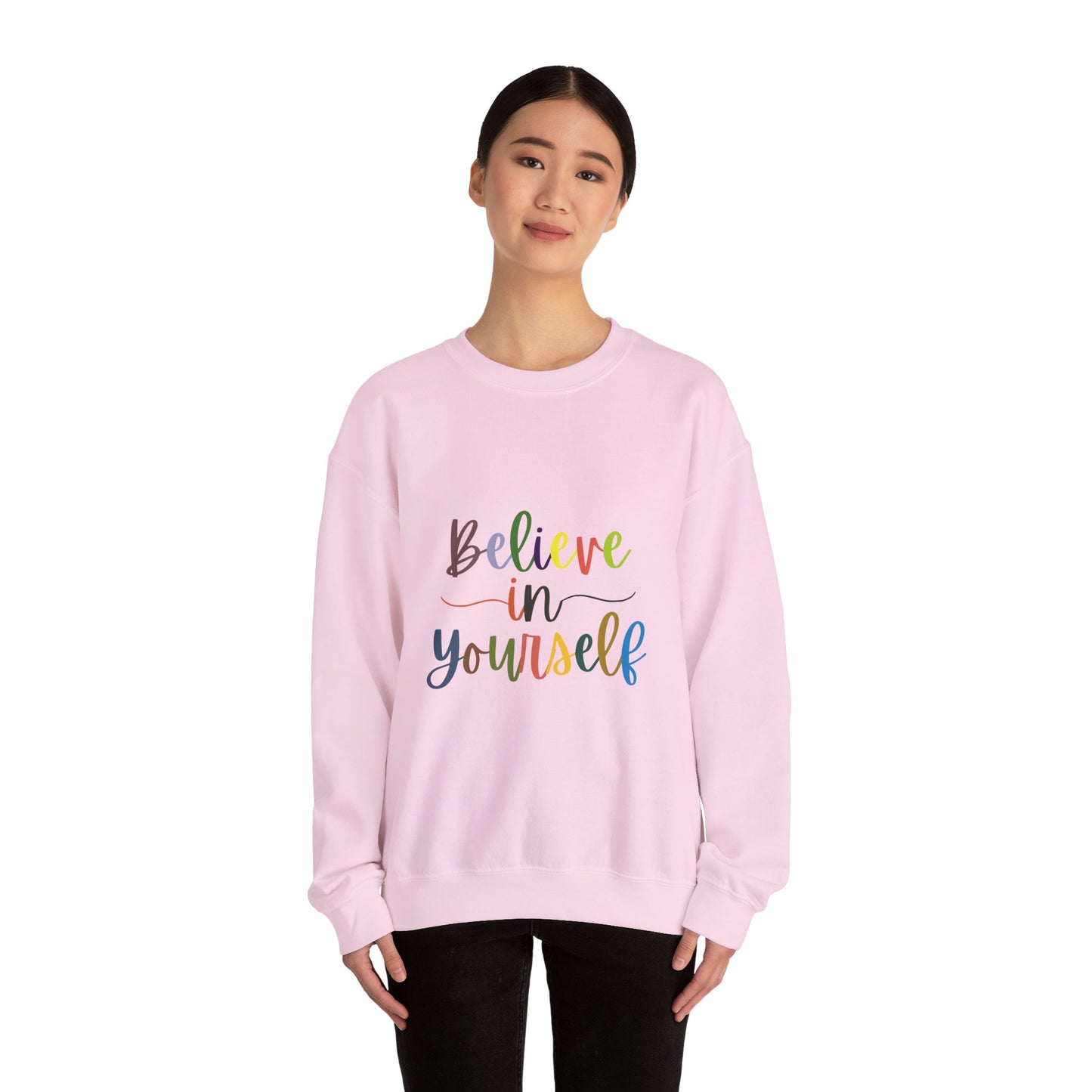 Believe In Your Self Unisex Heavy Blend™ Crewneck Sweatshirt