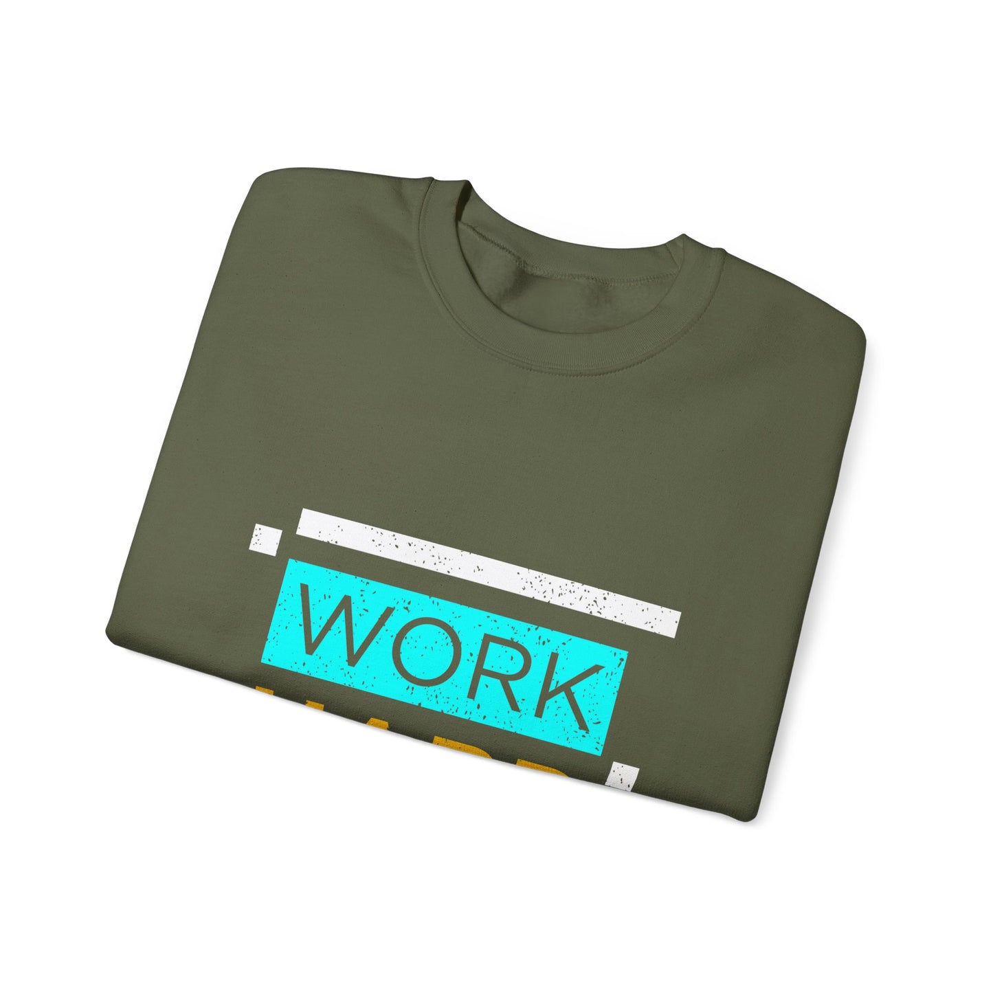 Work Hard Unisex Heavy Blend™ Crewneck Sweatshirt