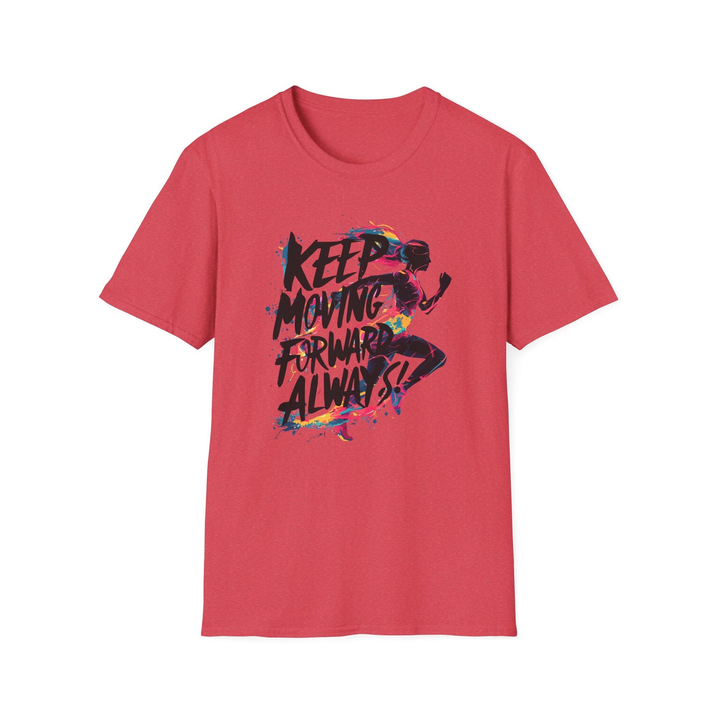 Keep Moving Forword Always Unisex Softstyle T-Shirt