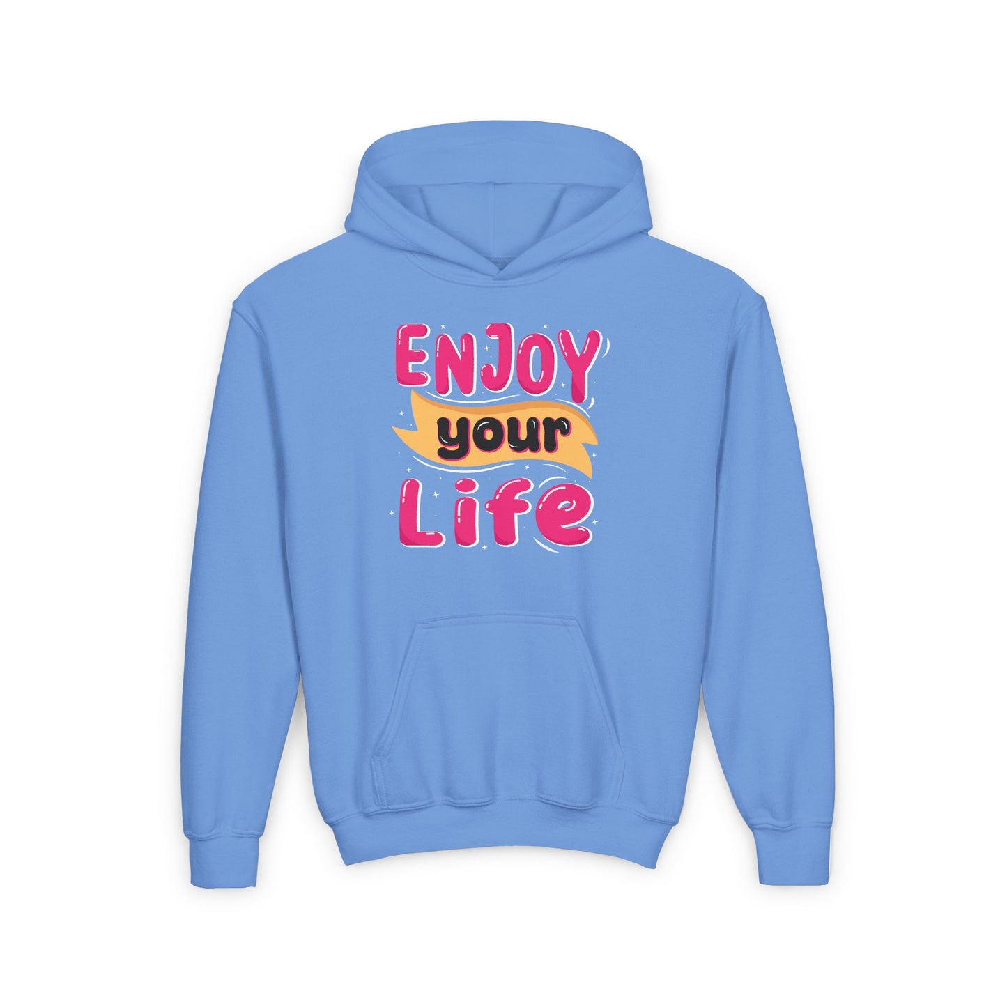 Enjoy Your Life Youth Heavy Blend Hooded Sweatshirt