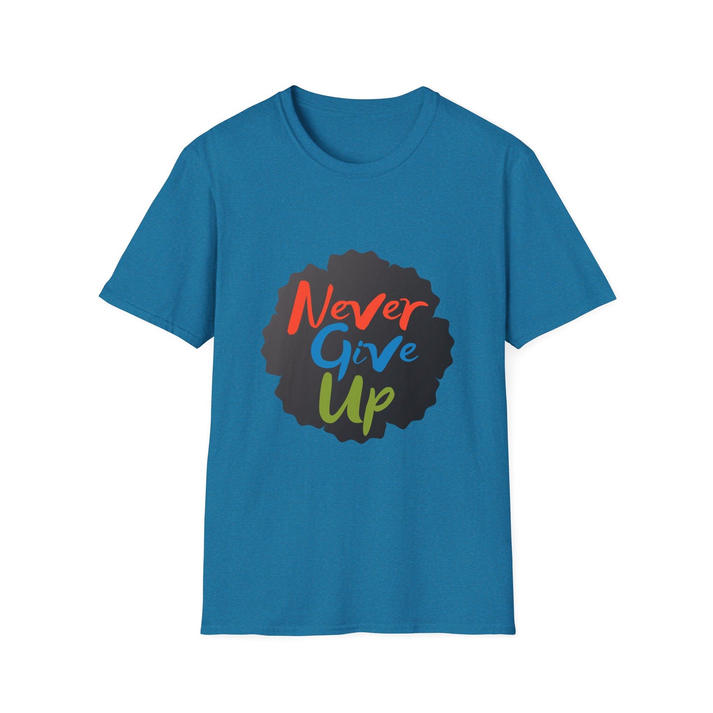 Never Give Up Unisex Softstyle T-Shirt