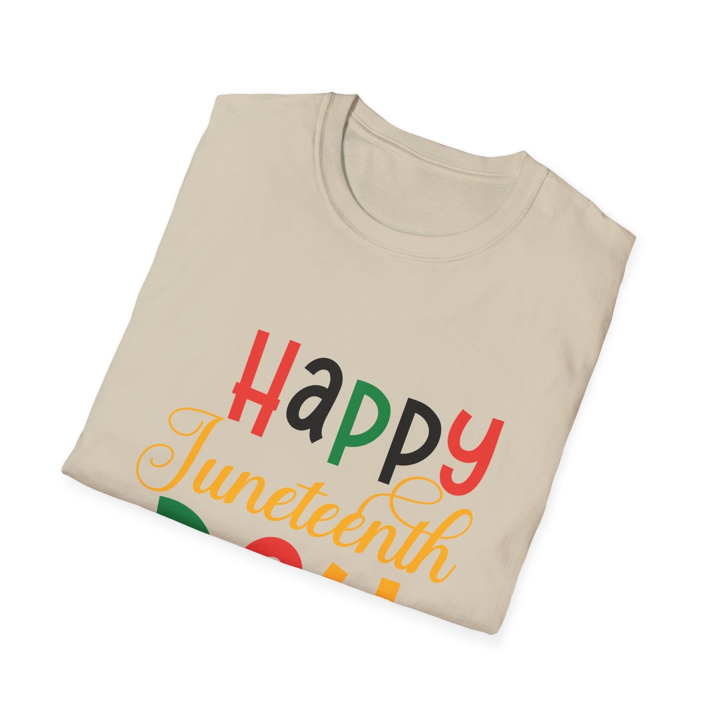 Happy Juneteenth Day Unisex Softstyle T-Shirt
