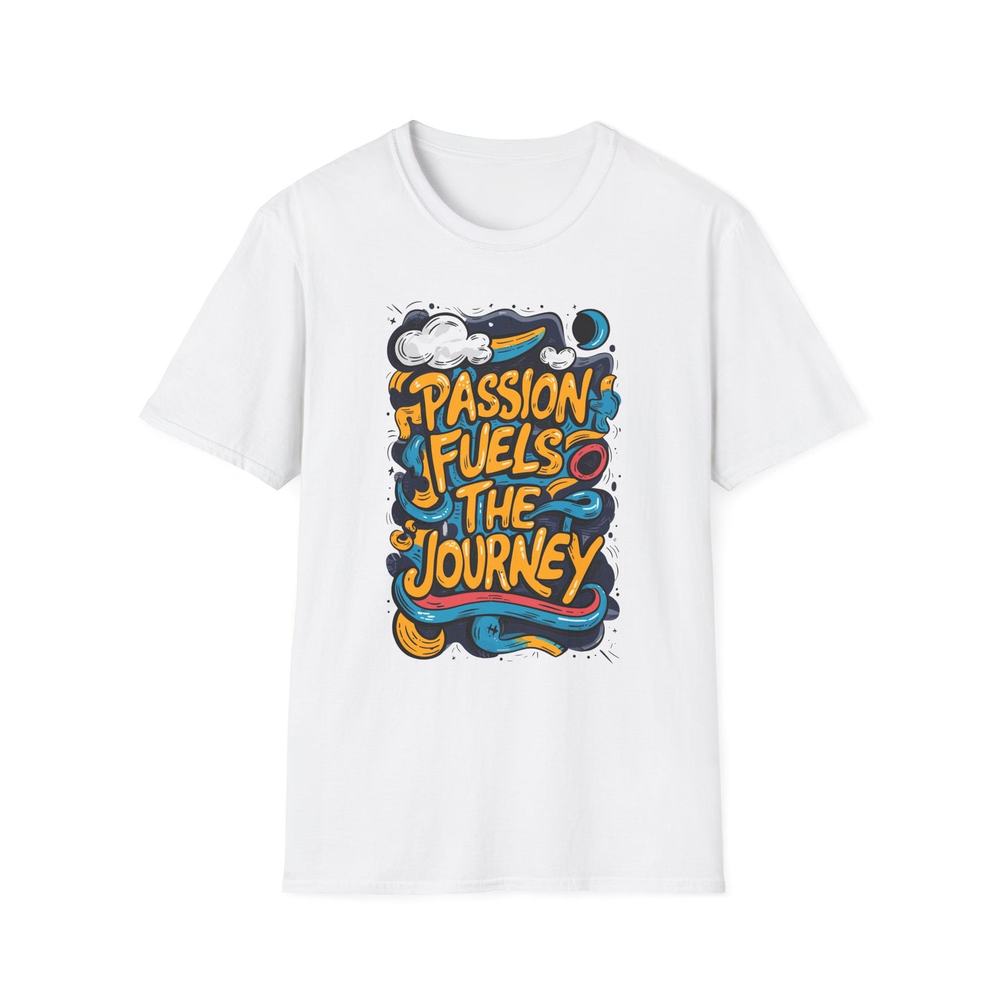 Passion Fuels The Journey Unisex Softstyle T-Shirt