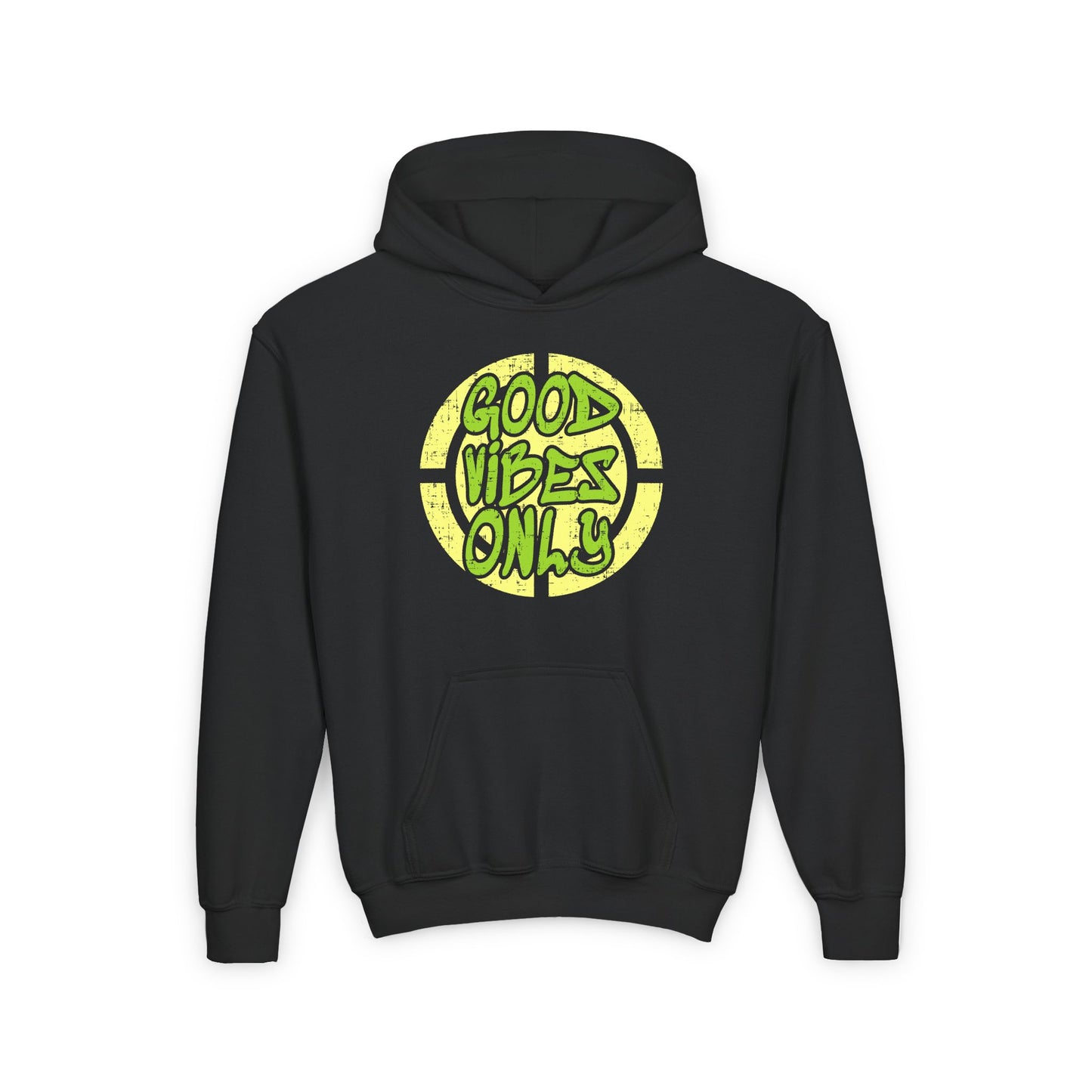 Good Vibes Only Youth Heavy Blend Hooded Sweatshirt