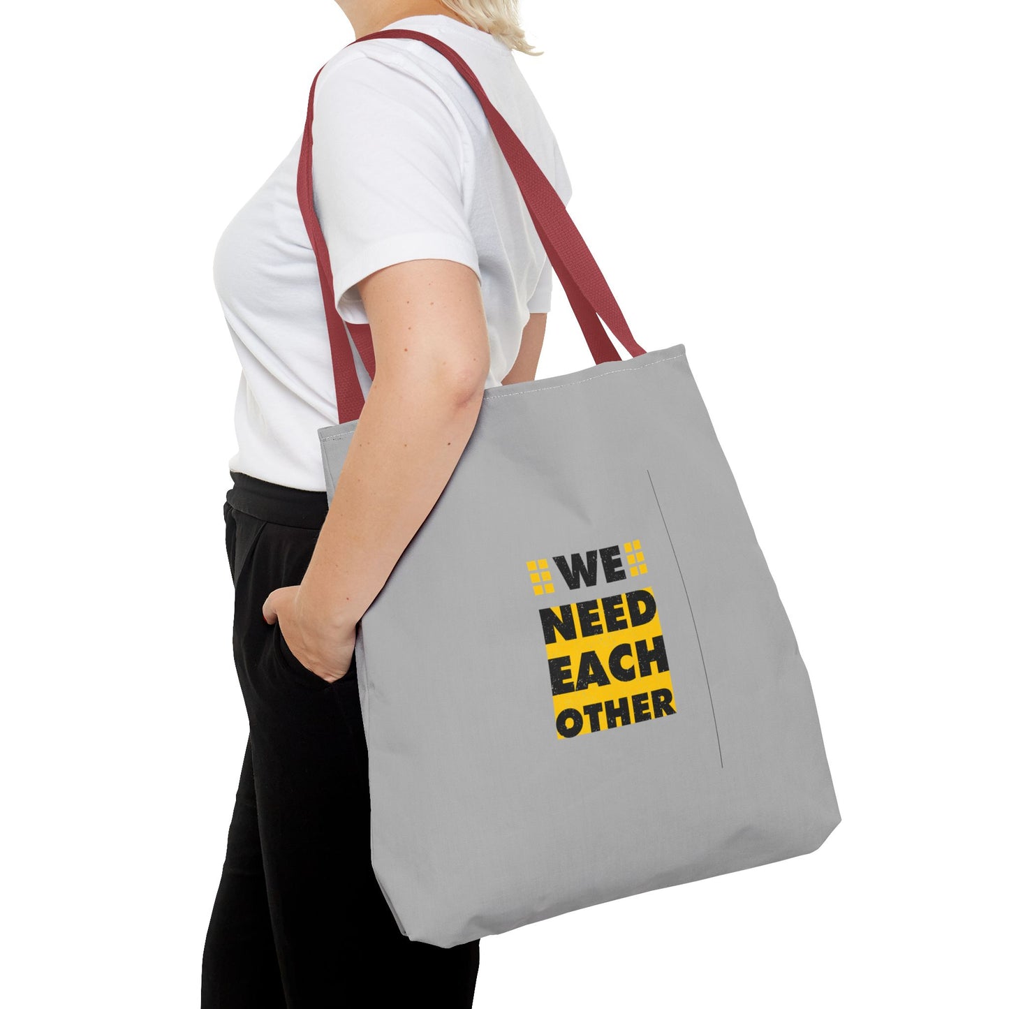 We Need Each Other Tote Bag (AOP)