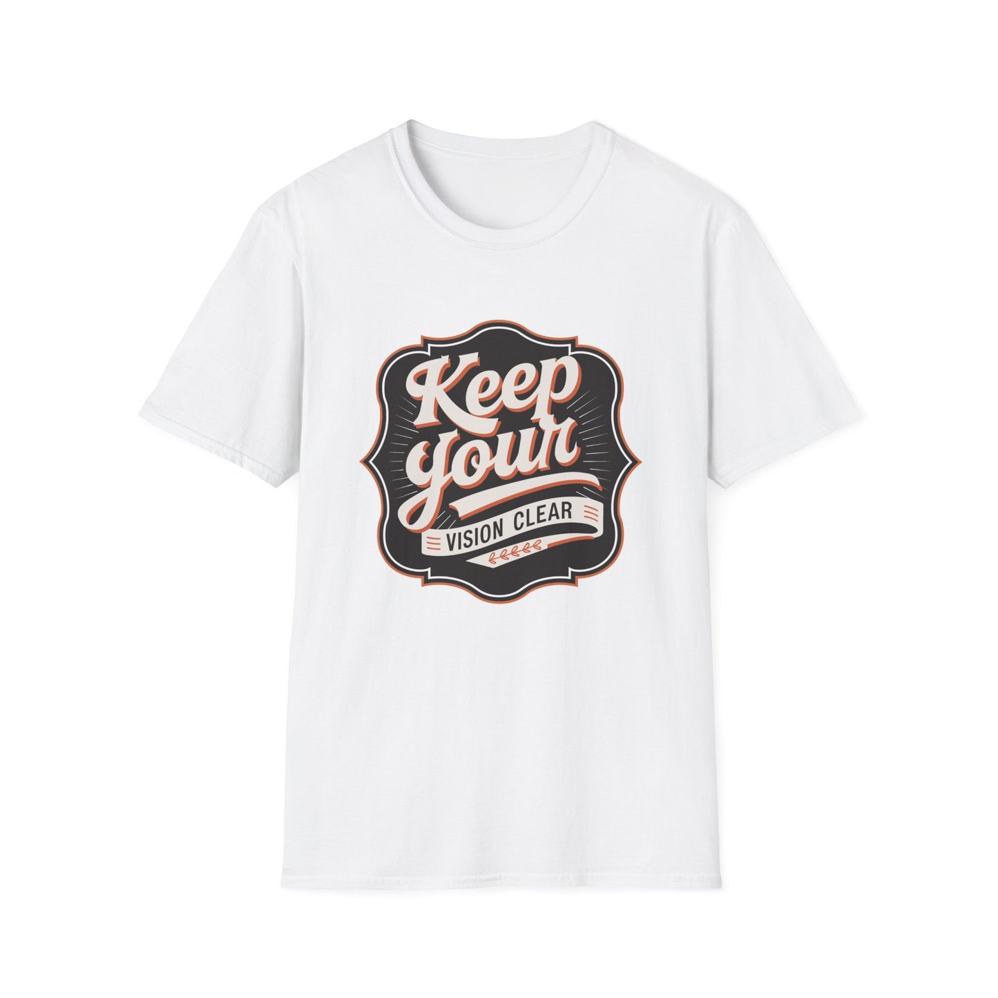 Keep Your Vision Clear Unisex Softstyle T-Shirt