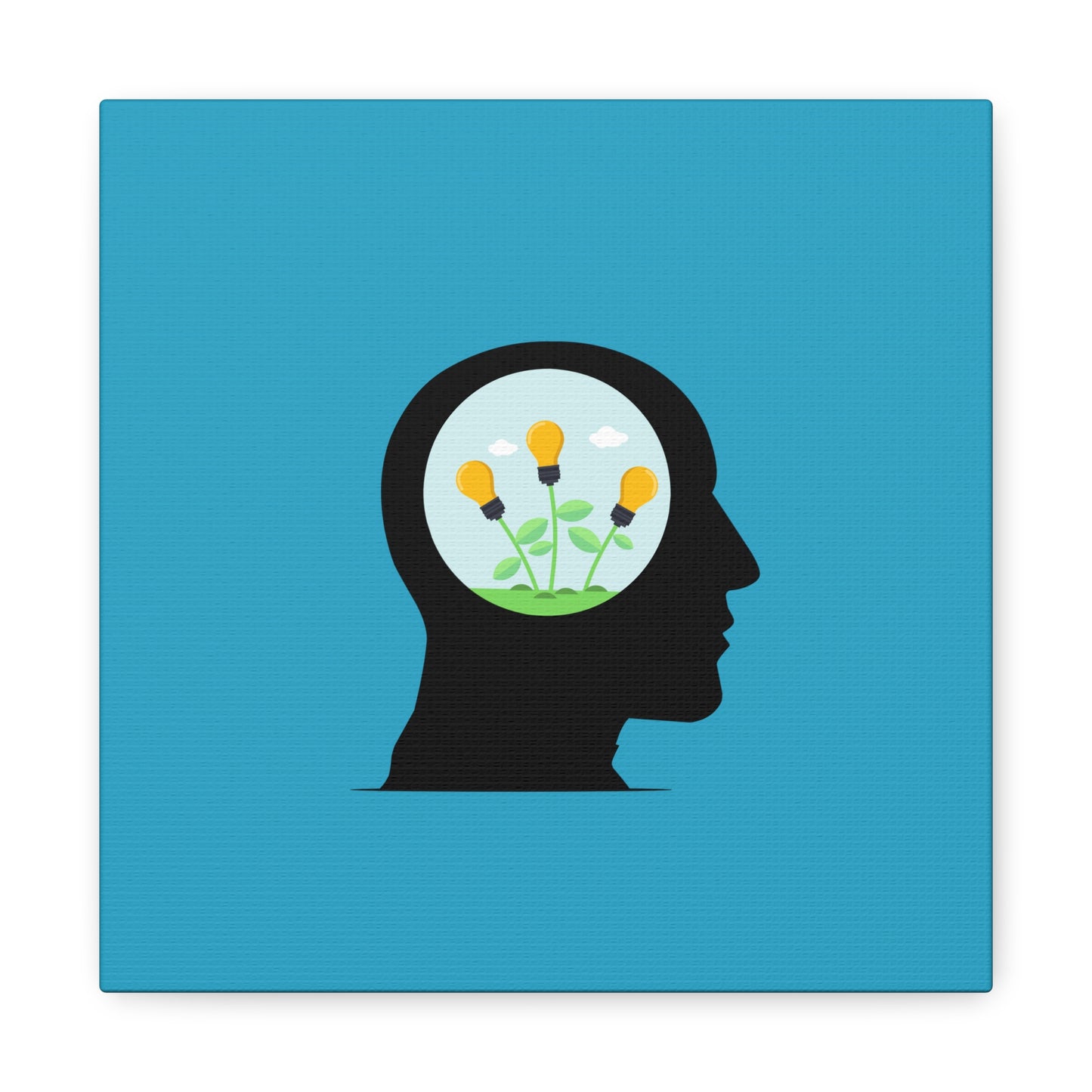 Mindset And Positive Thoughts Matte Canvas, Stretched, 1.25"