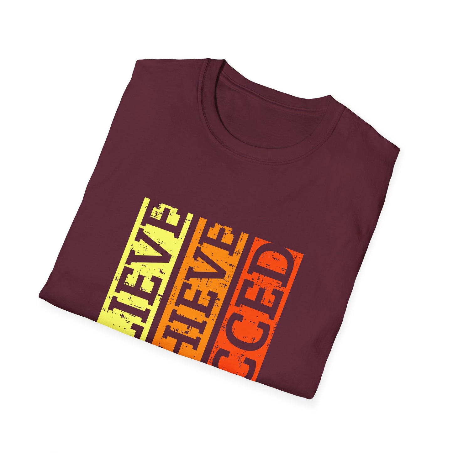 Belive Achieve Succed Unisex Softstyle T-Shirt