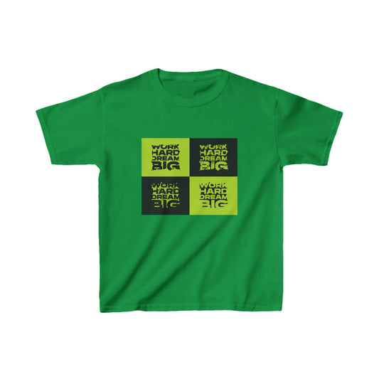 Work Hard Dream Big Kids Heavy Cotton™ Tee