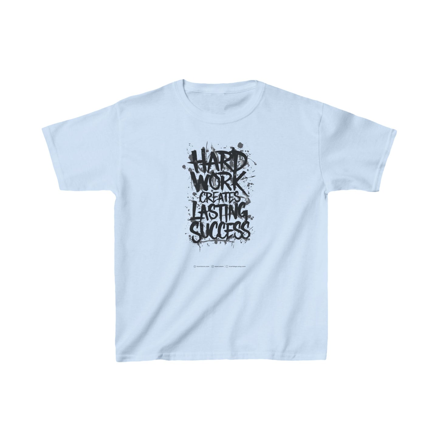 Hard Work Creates Lasting Success Kids Heavy Cotton™ Tee