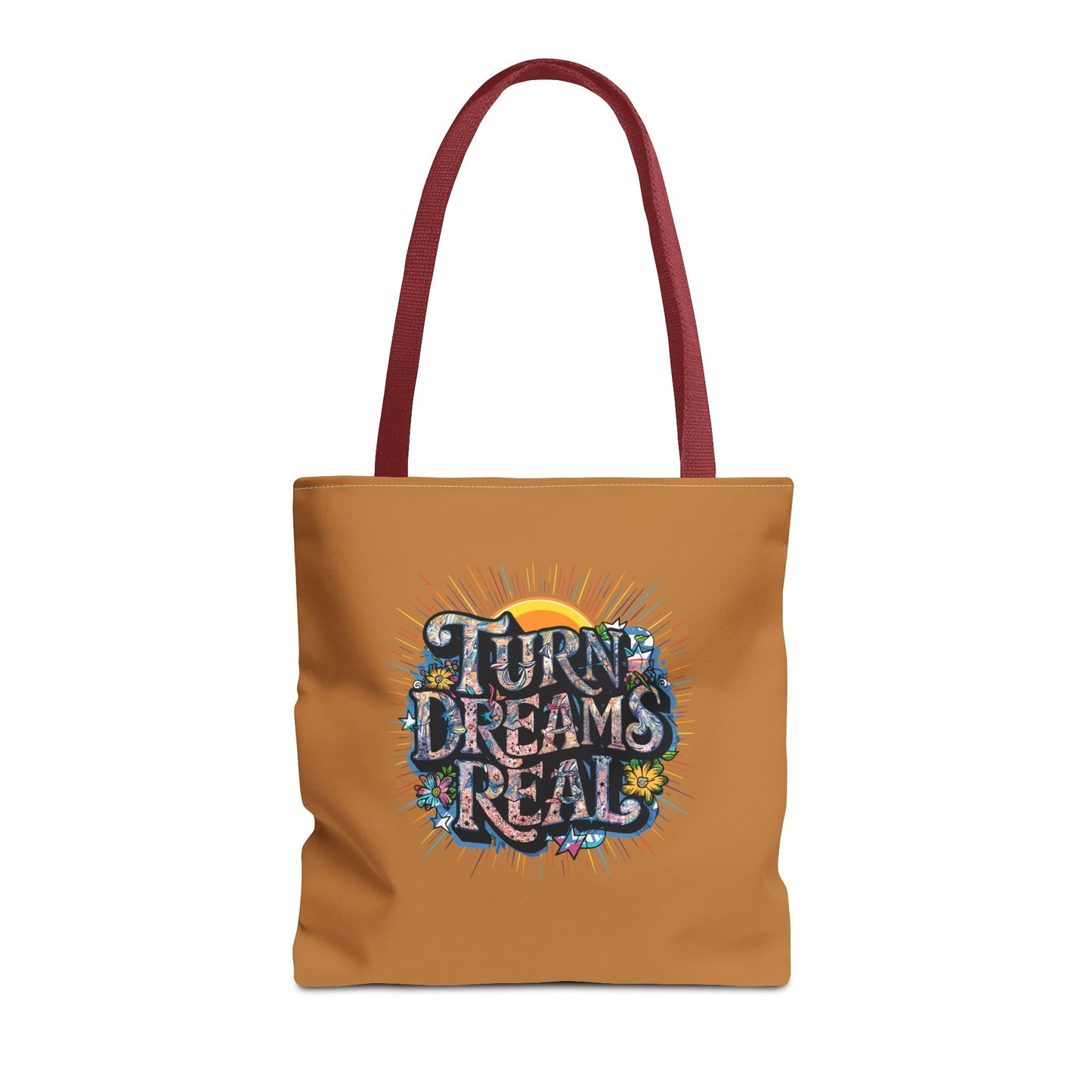 Turns Dreams Real Tote Bag (AOP)