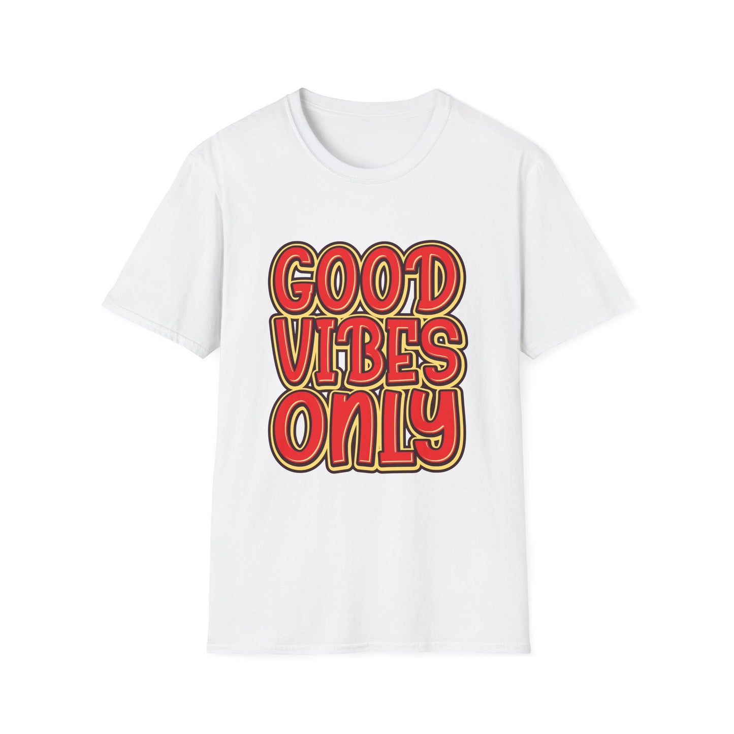 Good Vibes Only  Unisex Softstyle T-Shirt