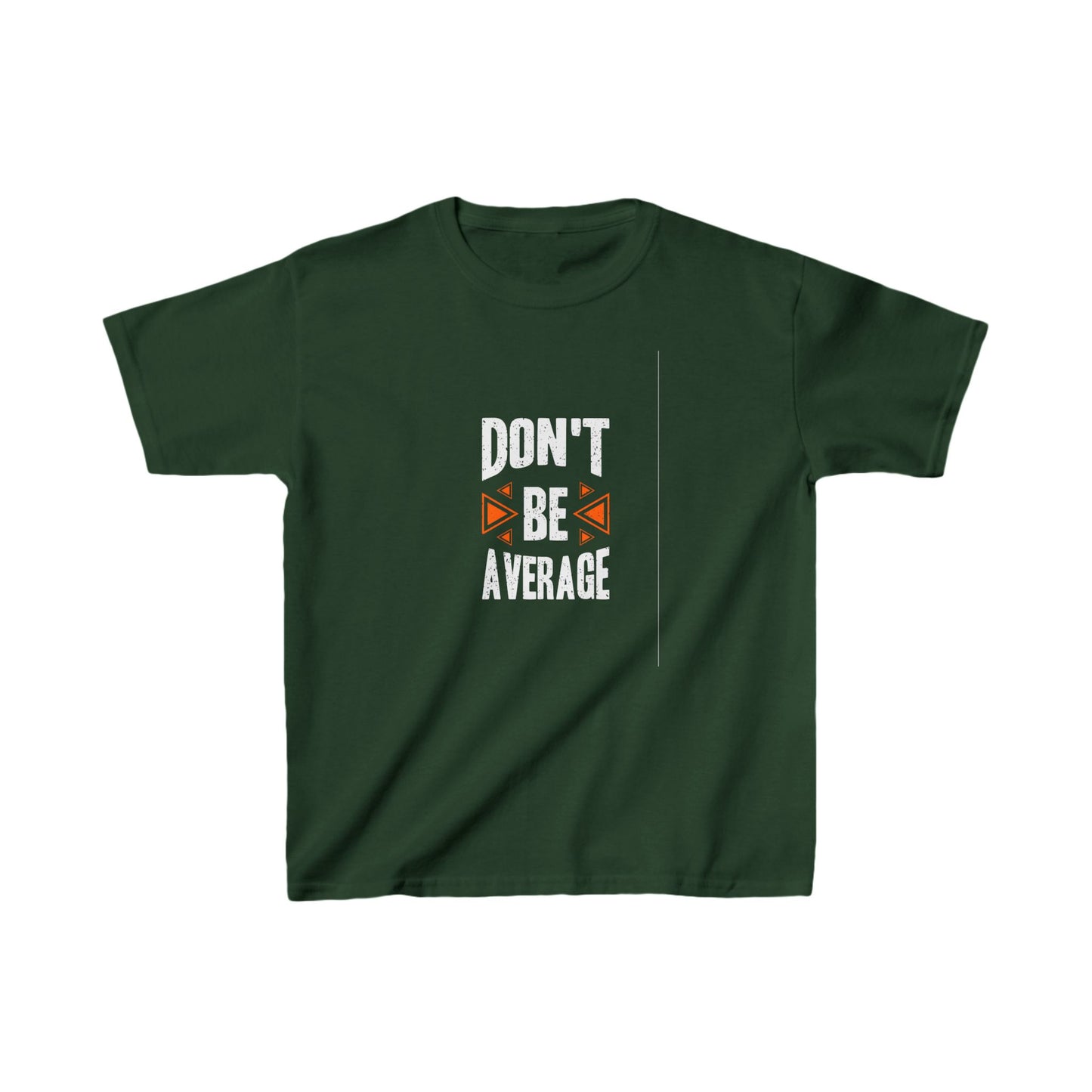 Don't Be Average Kids Heavy Cotton™ Tee