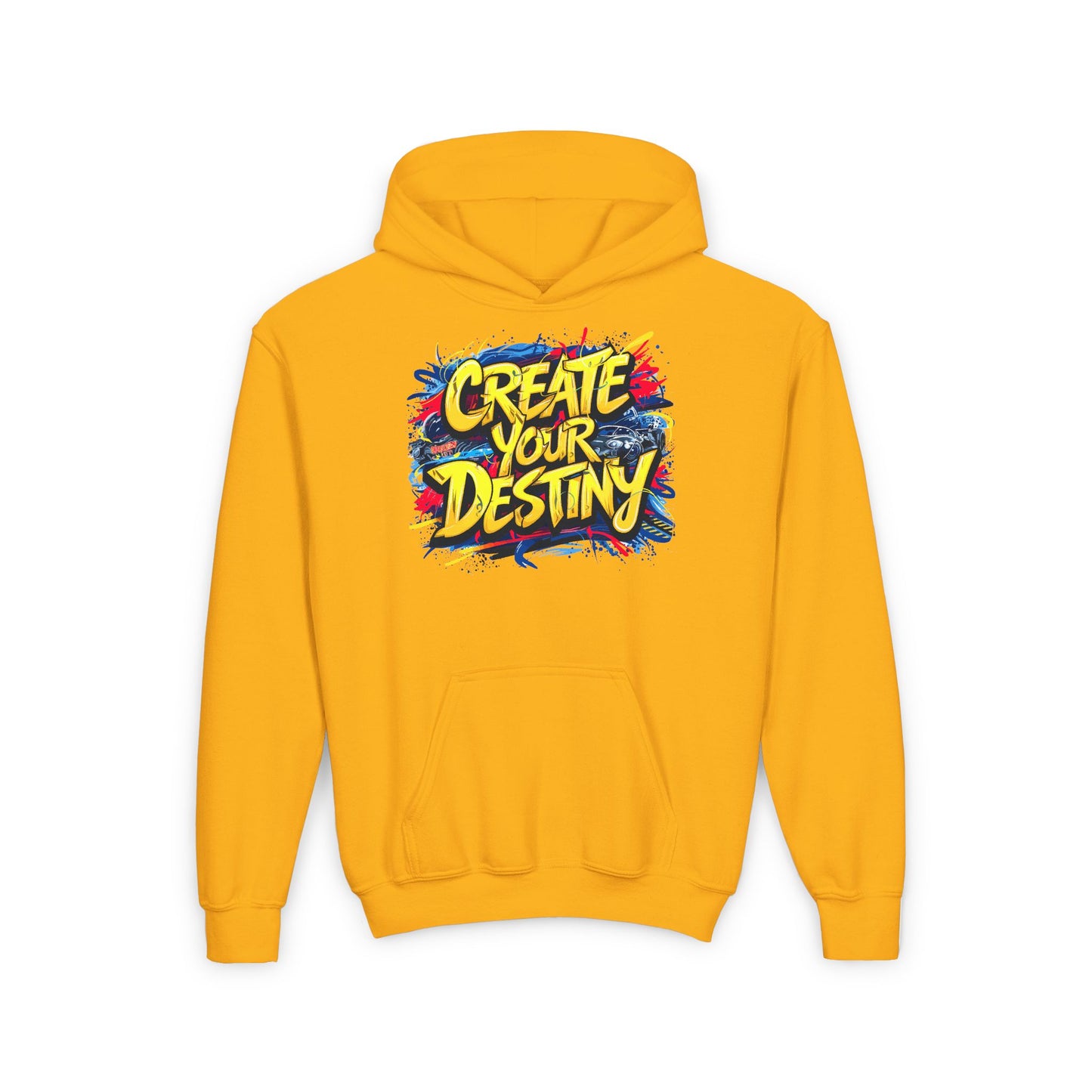 Create Your Destiny Youth Heavy Blend Hooded Sweatshirt