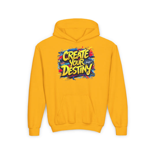 Create Your Destiny Youth Heavy Blend Hooded Sweatshirt