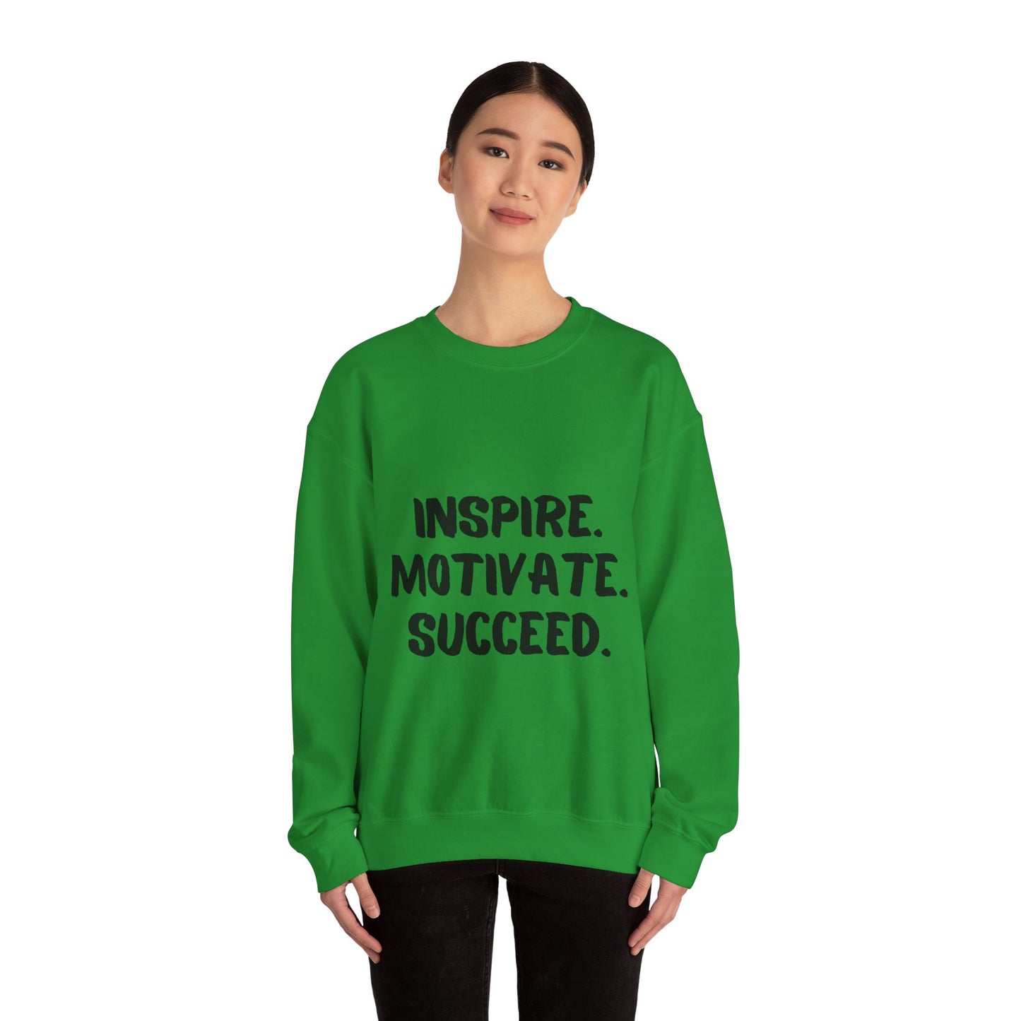 Inspire Motivate Succeed Unisex Heavy Blend™ Crewneck Sweatshirt