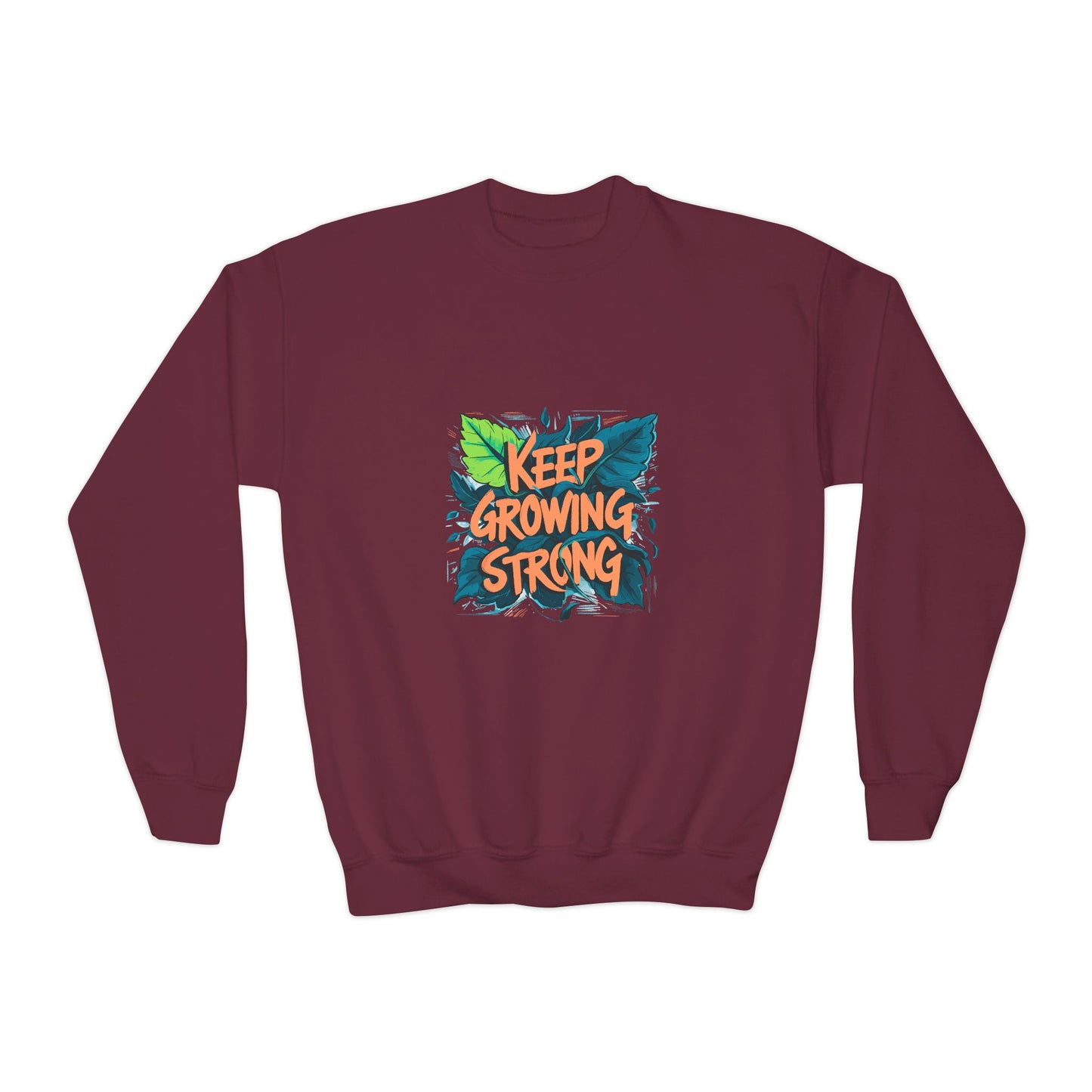 Keep Growing Strong Youth Crewneck Sweatshirt