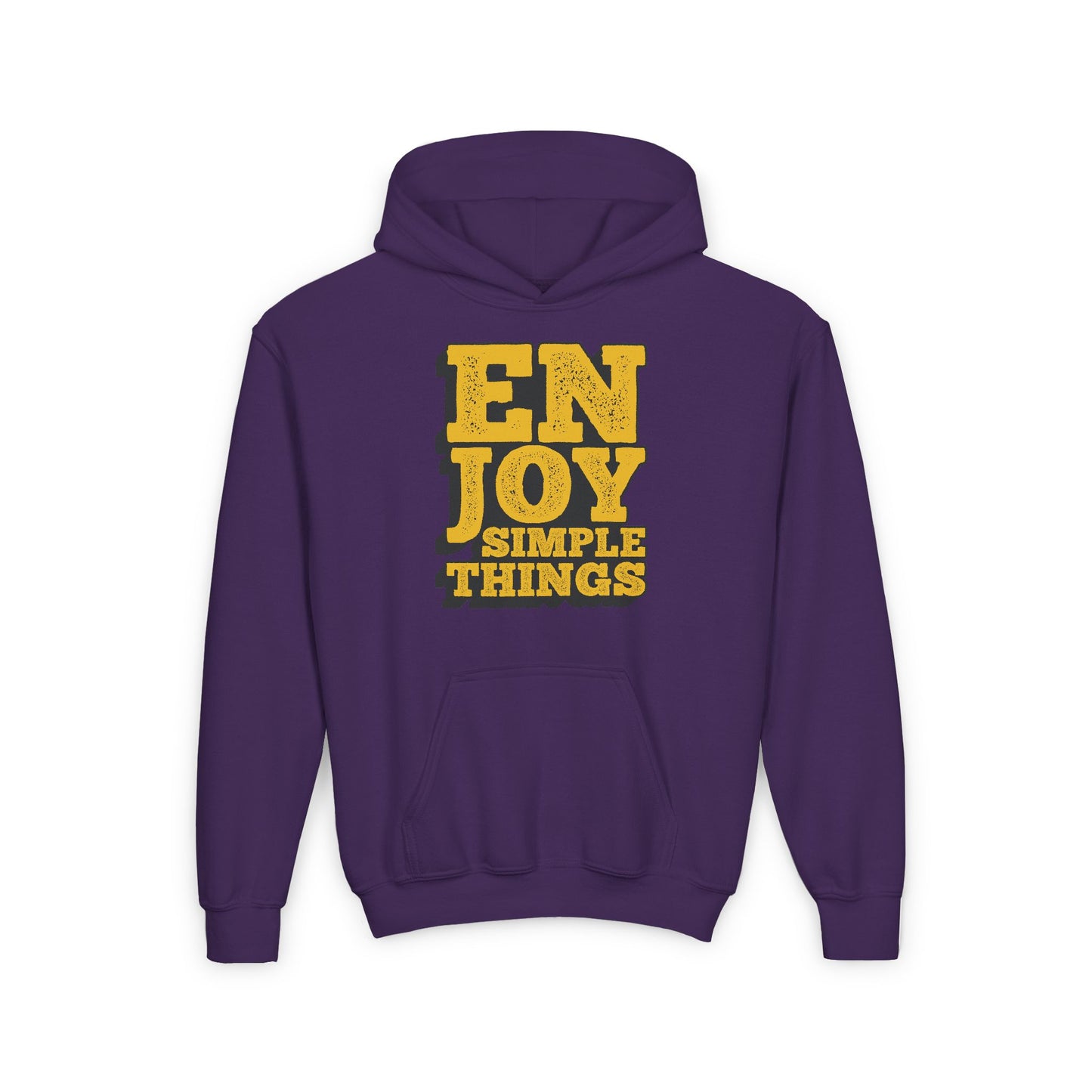 Enjoy Simple Things Youth Heavy Blend Hooded Sweatshirt